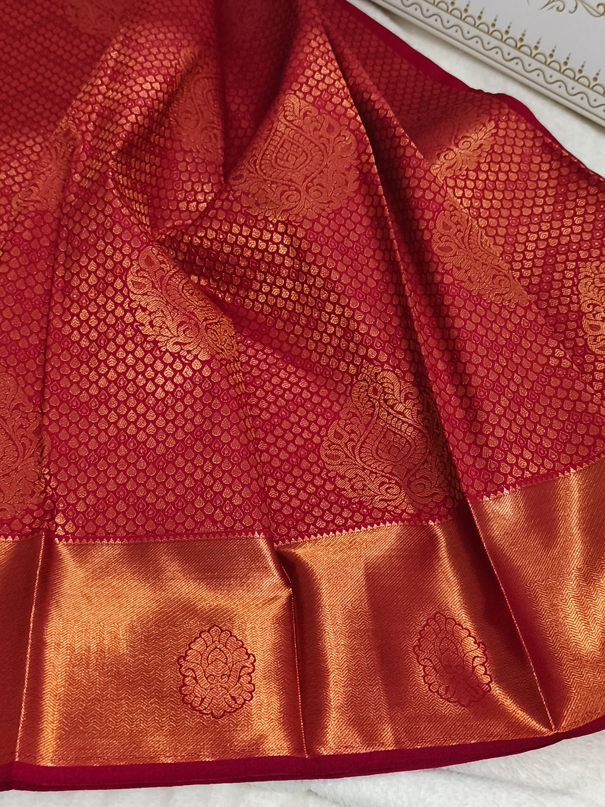 kanchi semi silk saree (Bridal Collection)