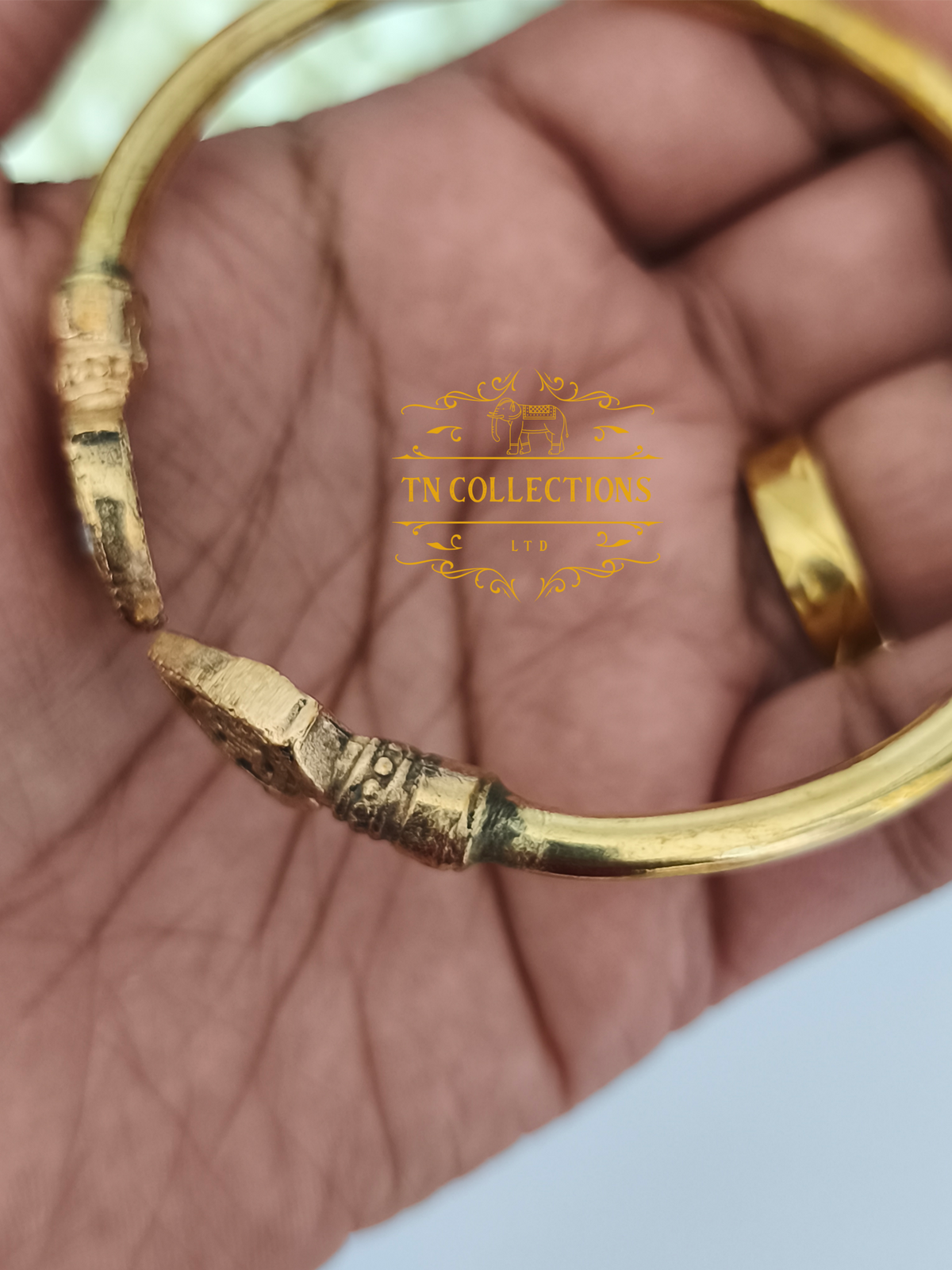 Unpolished Impon Kada For Men