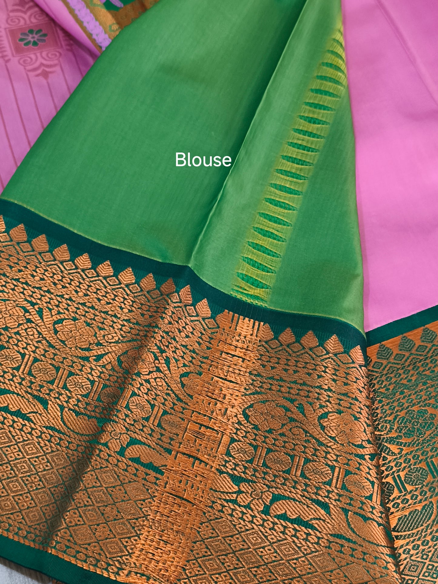 Kanchivaram Vairaoosi Bridal Silk Saree