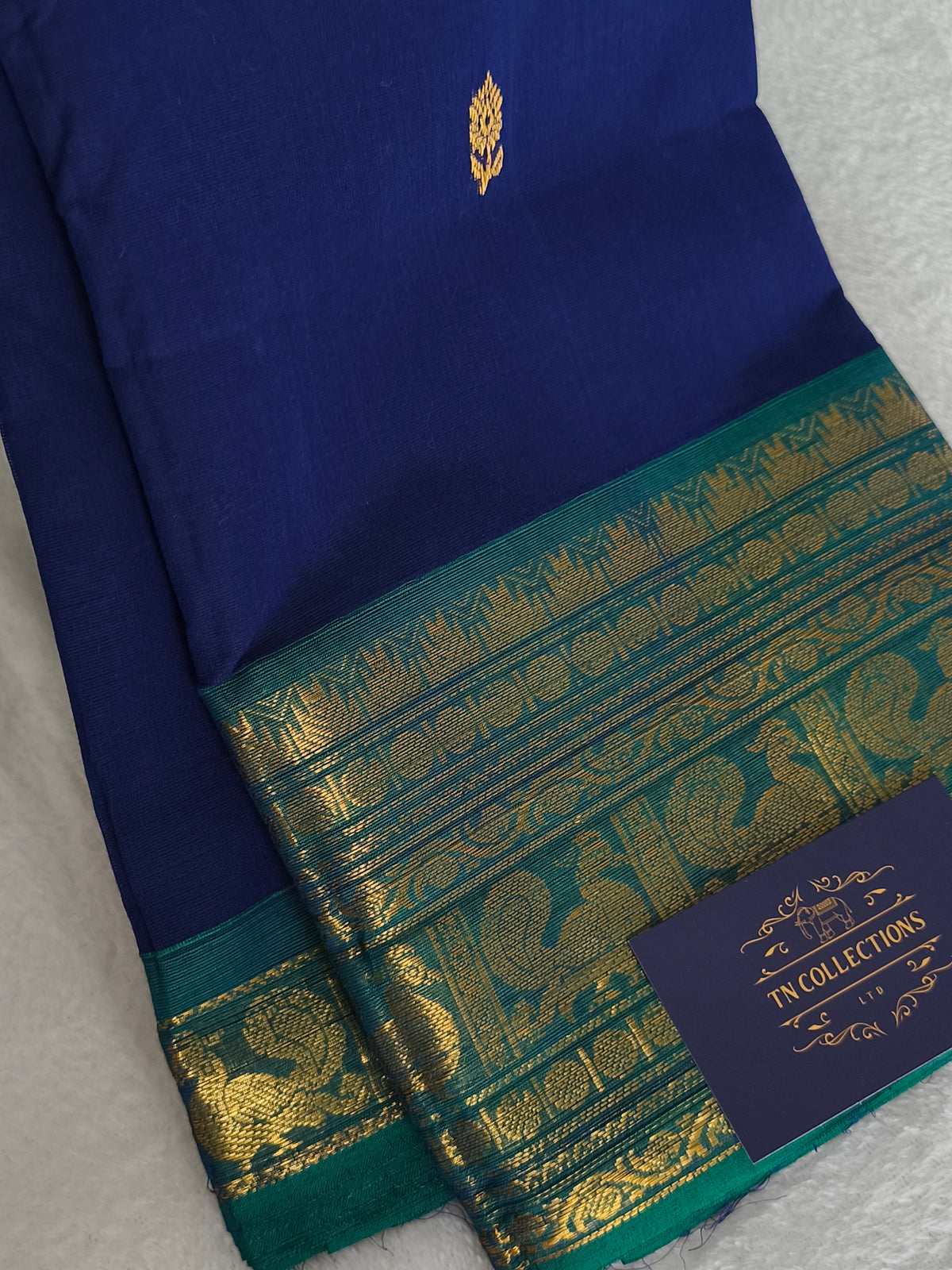 Grand Pure Kanchi Cotton Saree with Rich Pallu