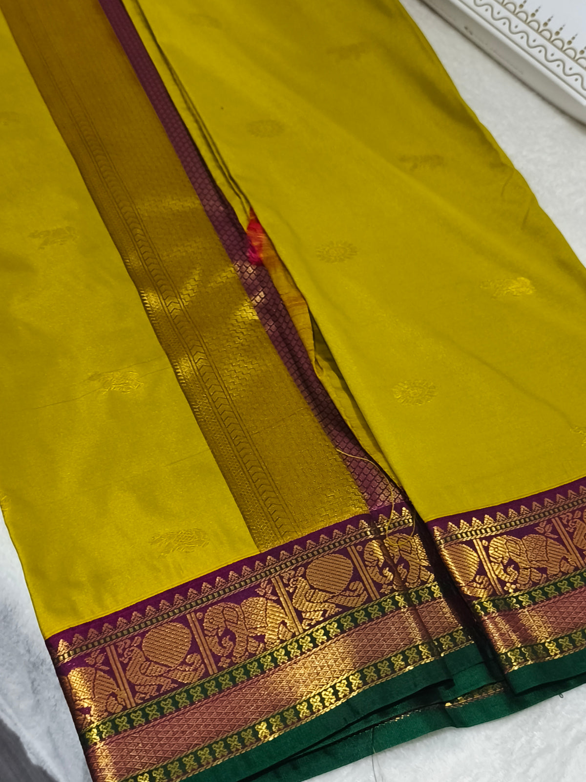 Premium Semi kanchipuram Silk Saree