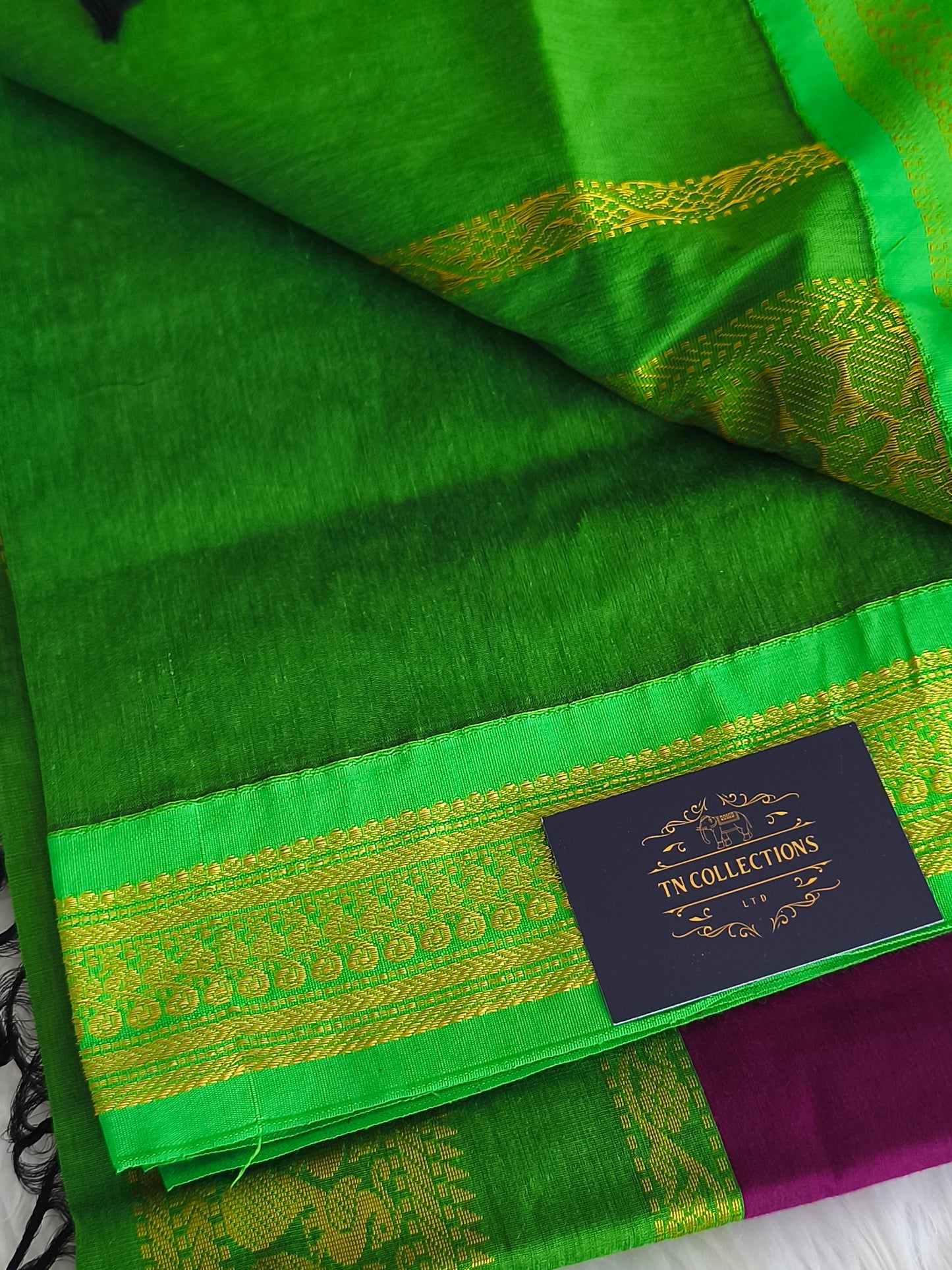 Kalyani Cotton Pattu Saree