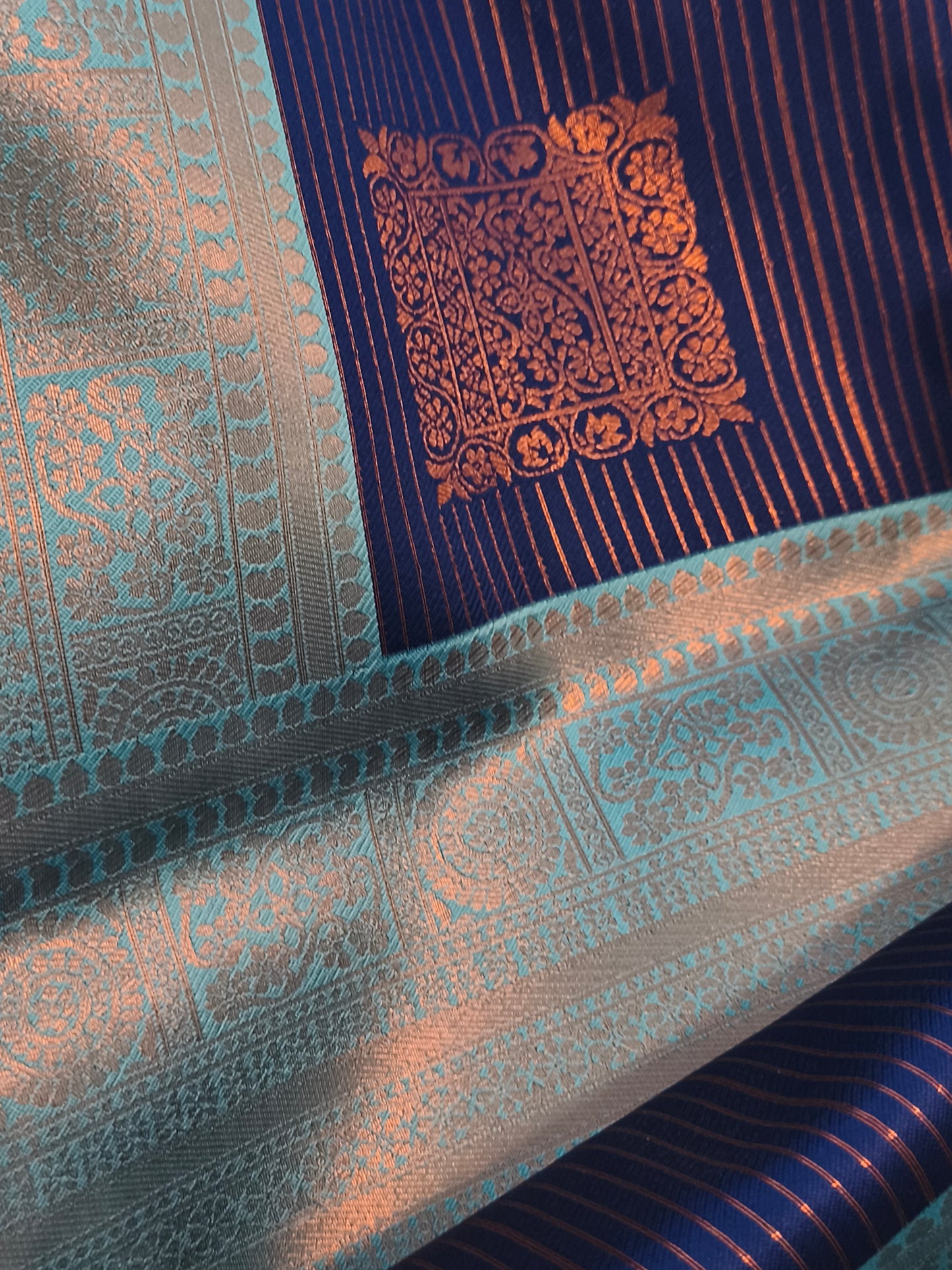 Kanjivaram Semi Silk saree
