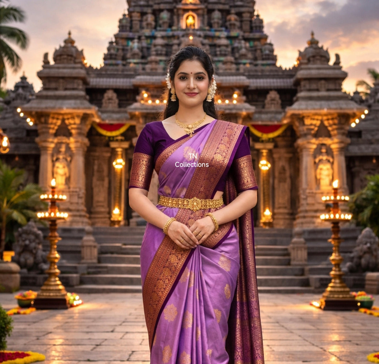 Premium Kanchi Semi Soft Silk Saree