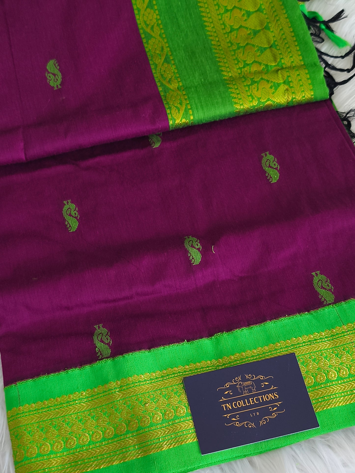 Kalyani Cotton Pattu Saree