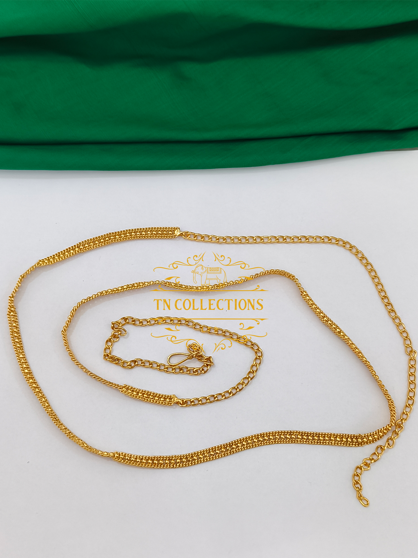 Antique Polish Brass metal Hip Chain