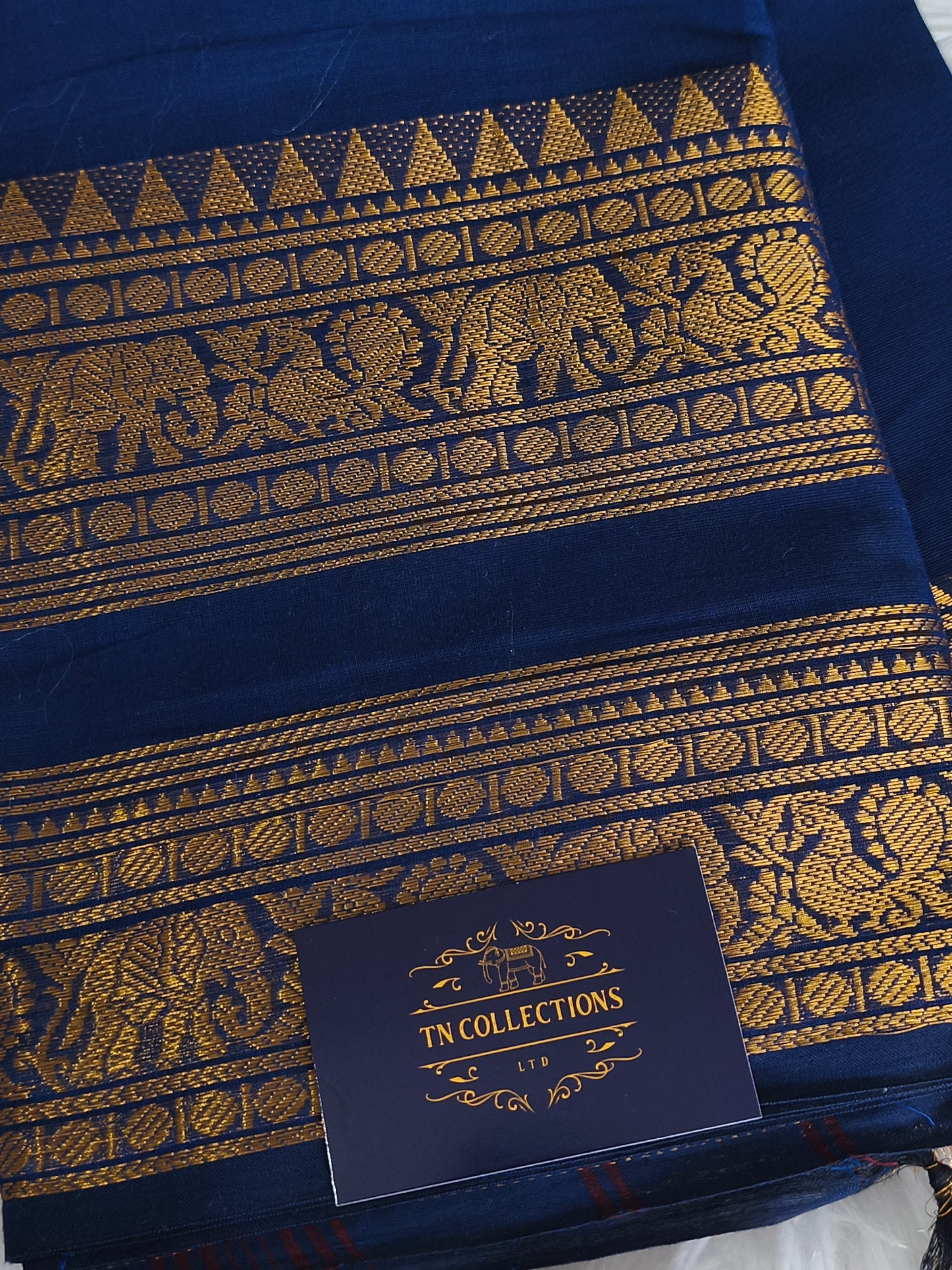Pure handloom kanchi cotton saree