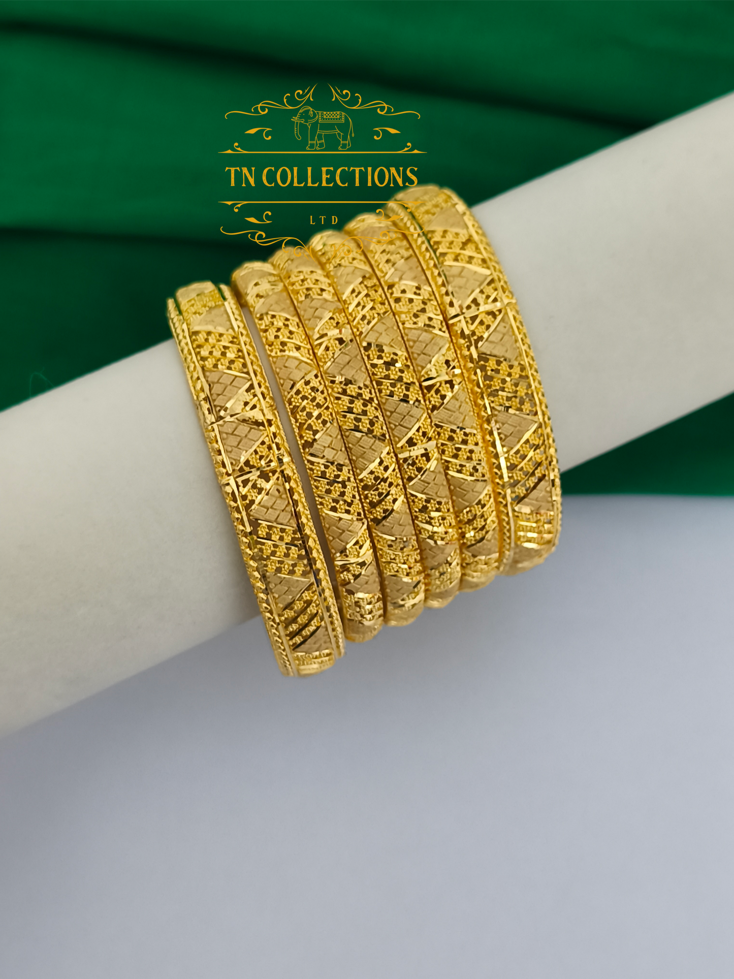 One gram Gold Forming Bangles Set