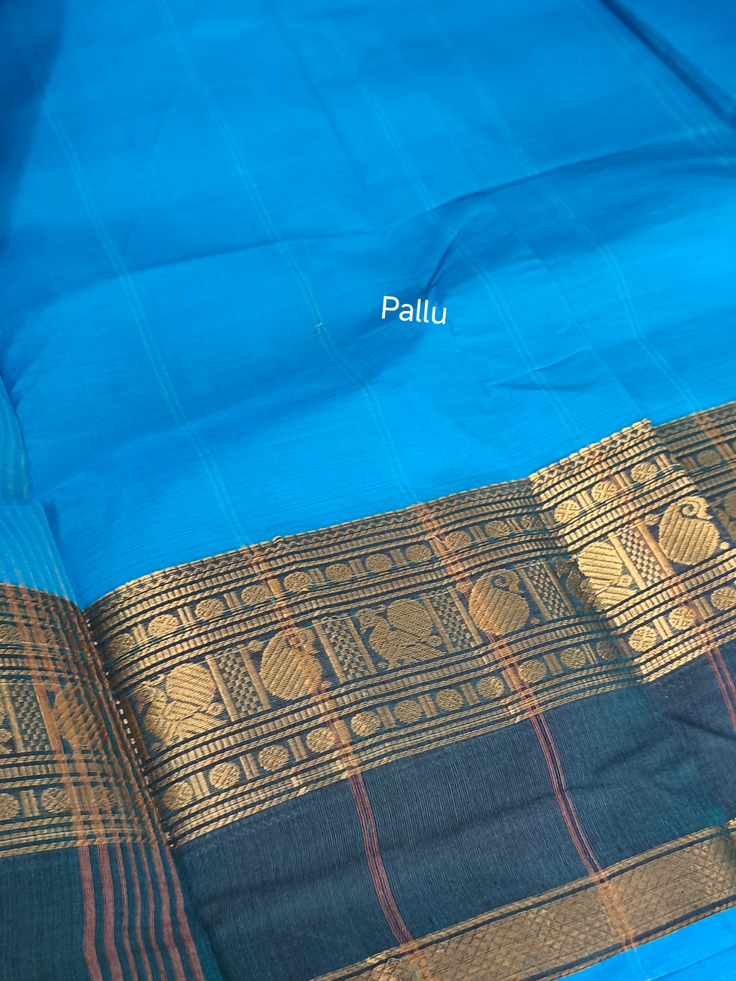 Pure handloom kanchi cotton saree