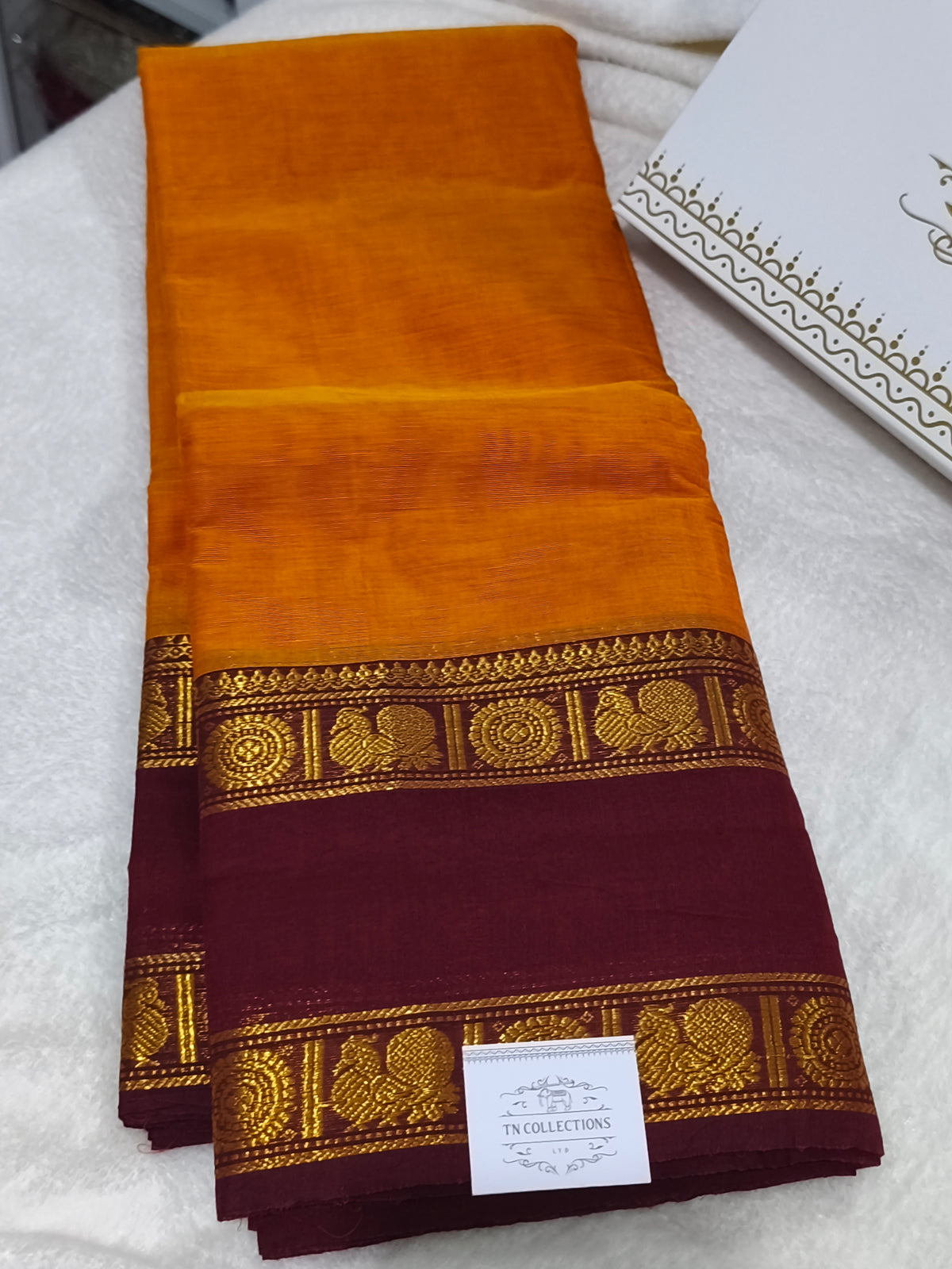 Pure Handloom Kanchi Cotton Saree