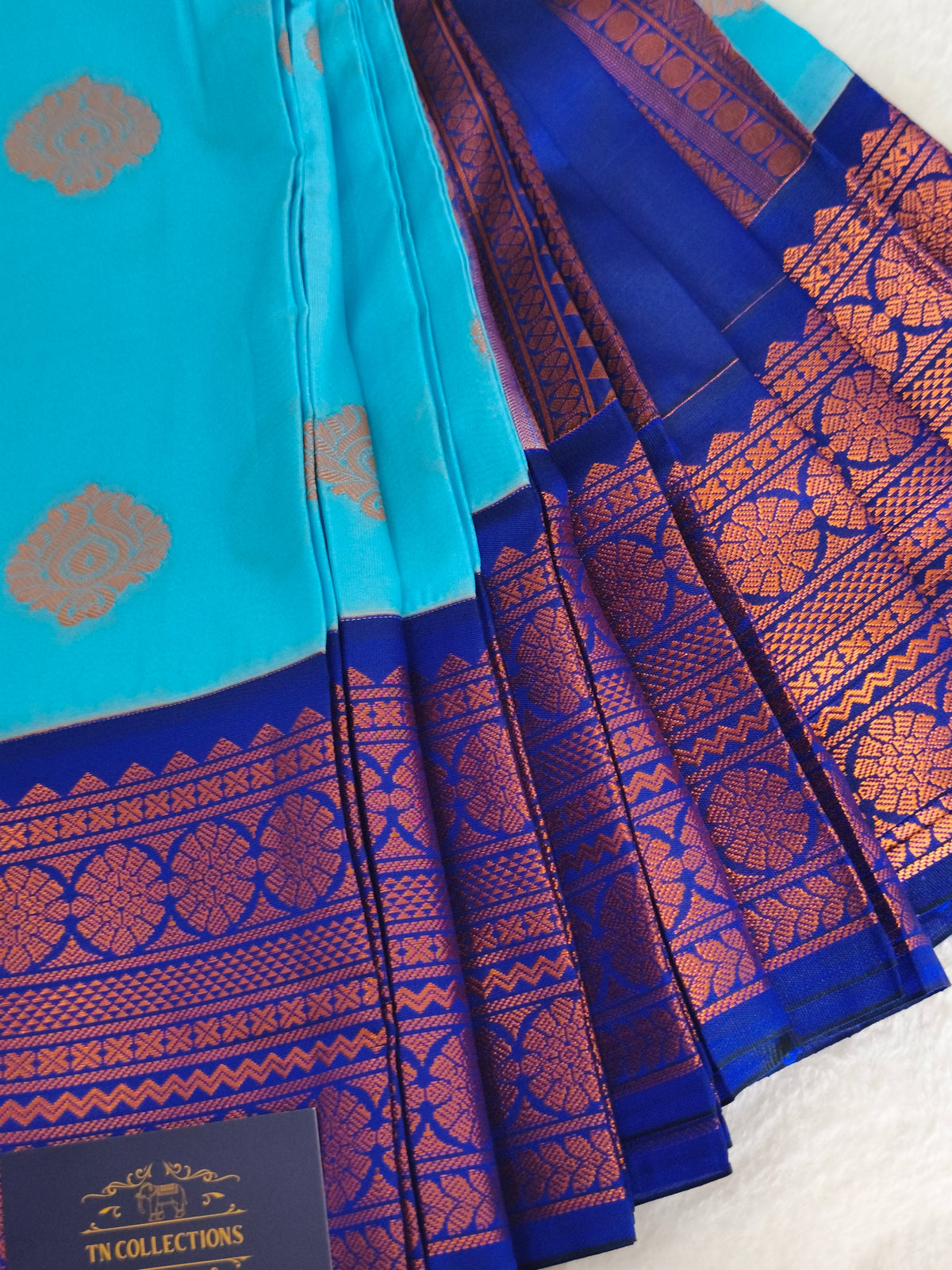 Premium Korvai Soft Silk Saree
