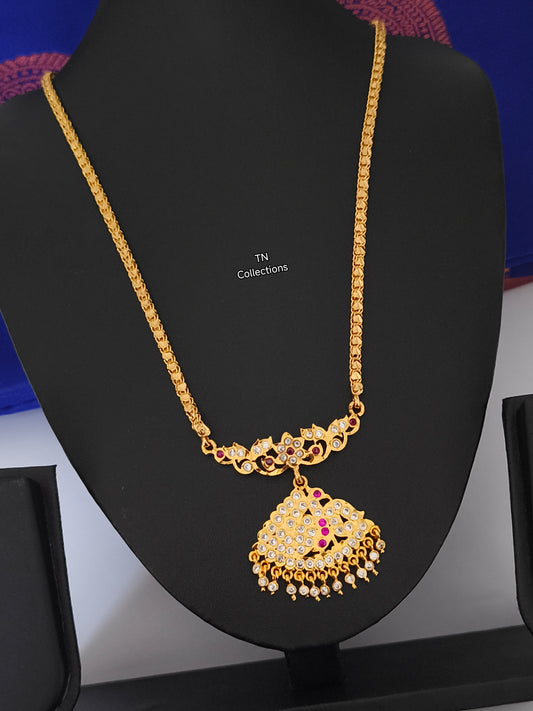Micro gold plated Chain with Pendant