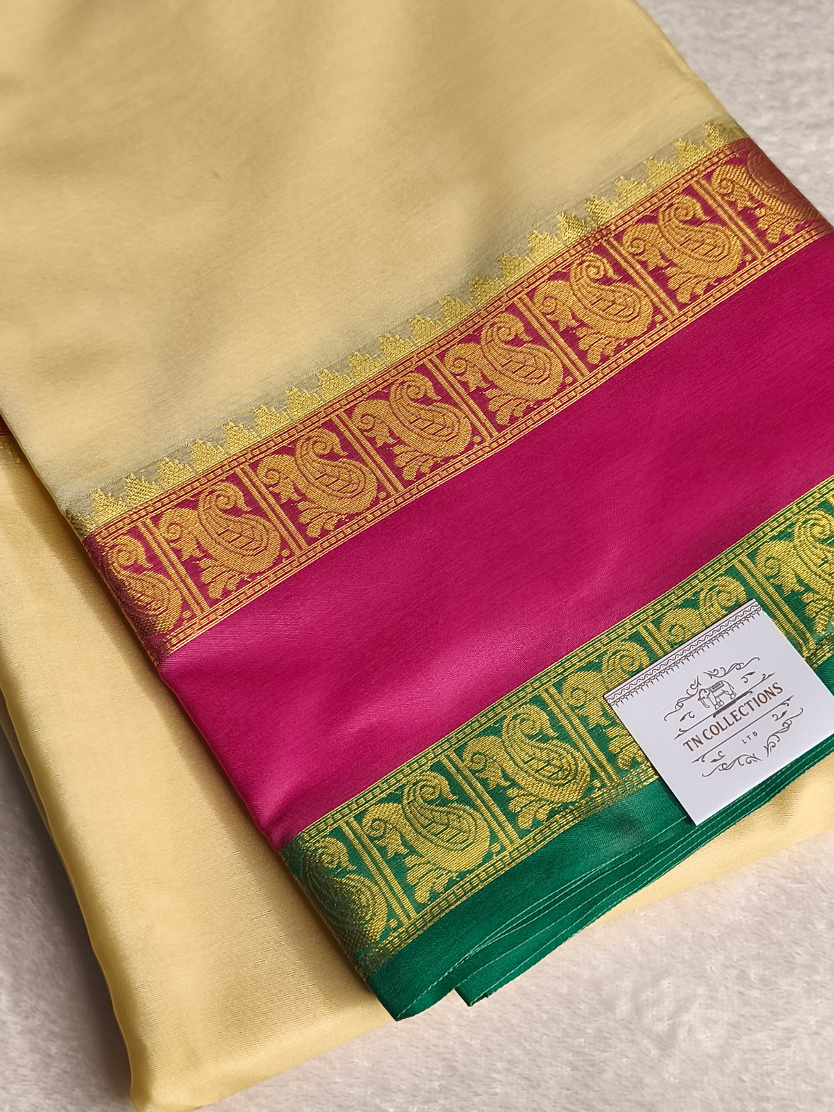 Semi Kanjivaram Banaras Soft Silk Saree