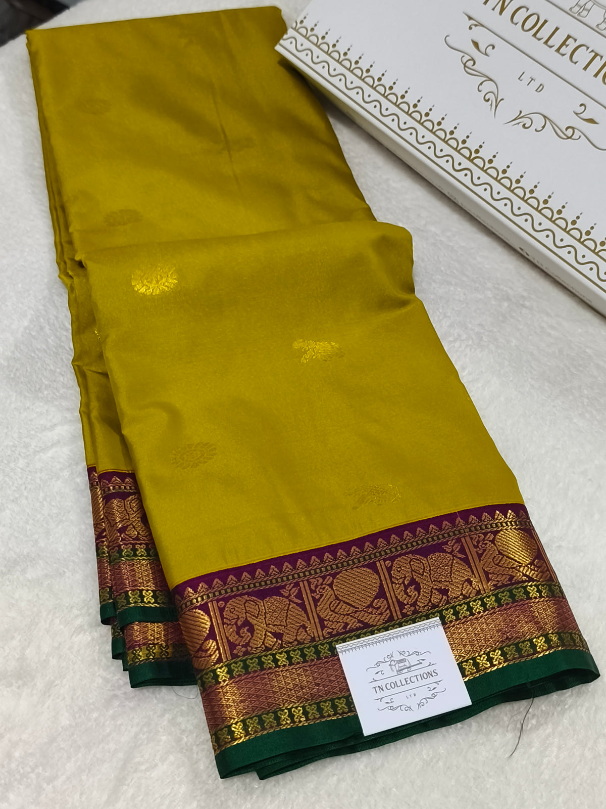 Premium Semi kanchipuram Silk Saree