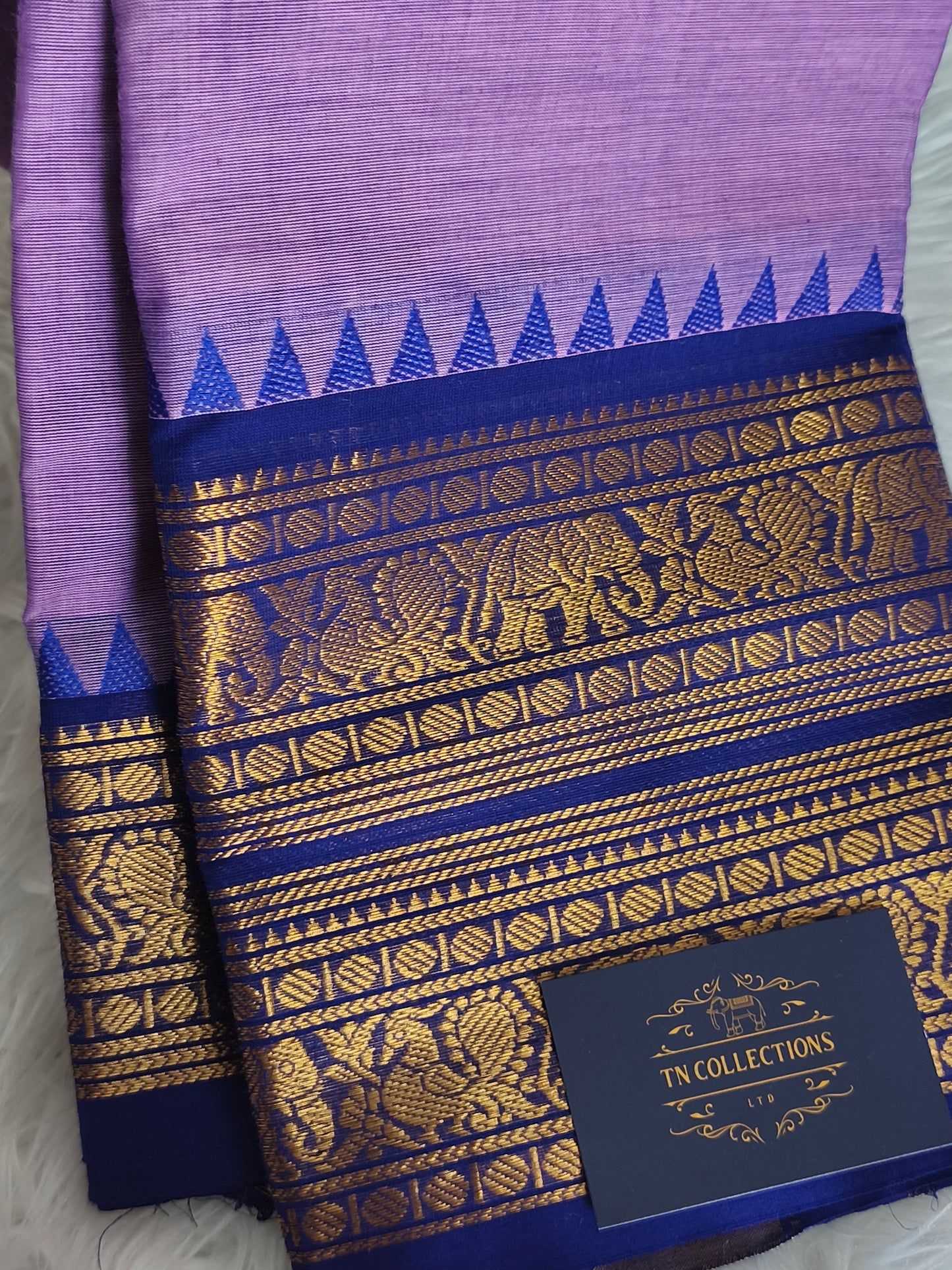 Pure Handloom Kanchi Cotton Saree