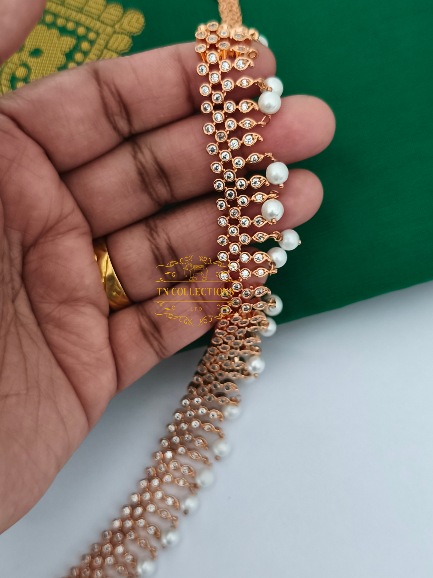 Rose Gold Finish Waistchain