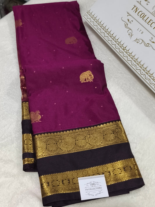 Premium kanchi Semi Soft Silk Saree