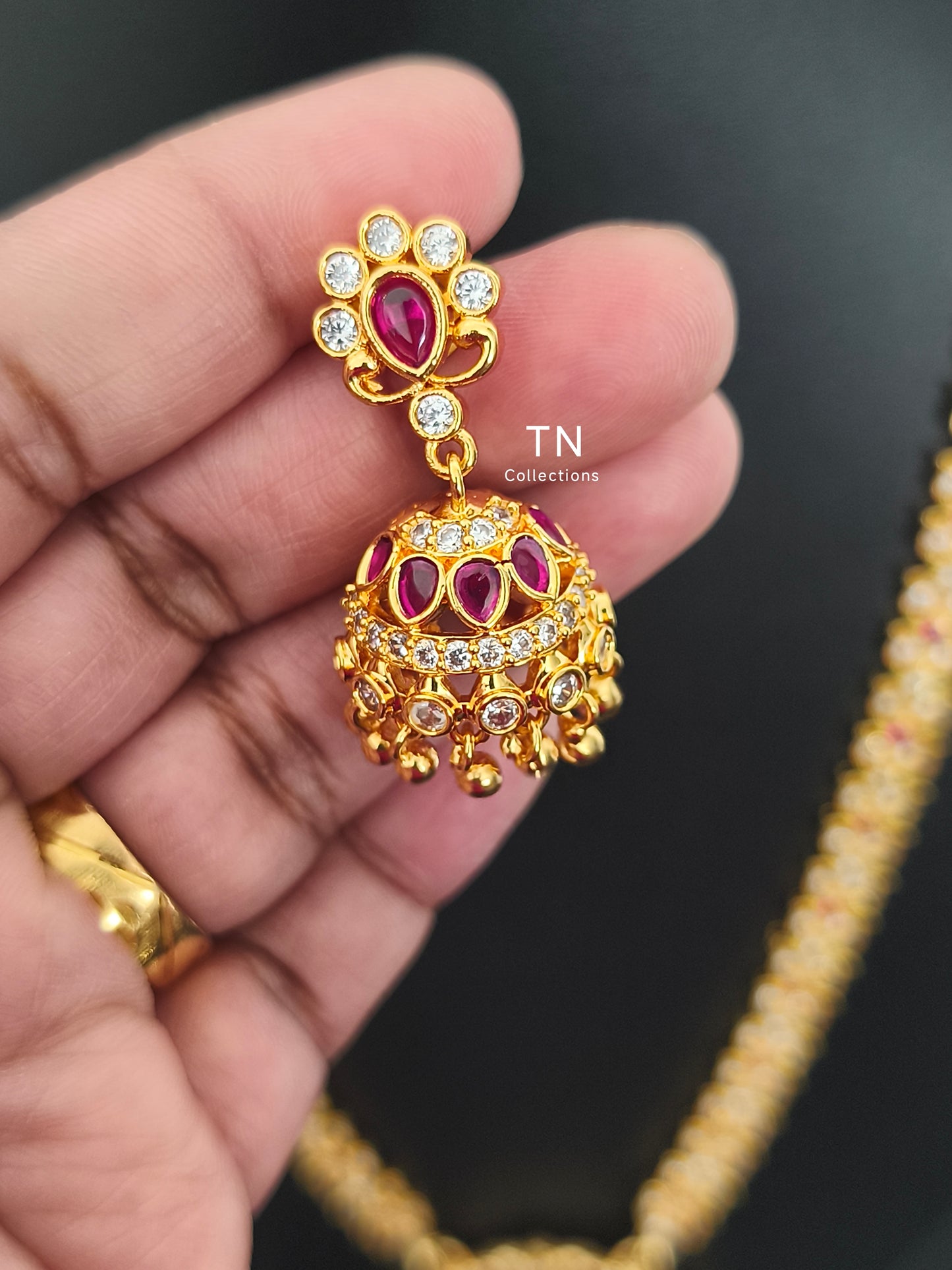 Micro gold plated Luxmi Haaram