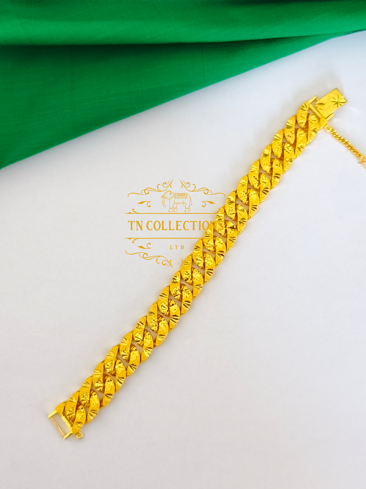 Highly Gold Plated Men's Bracelet