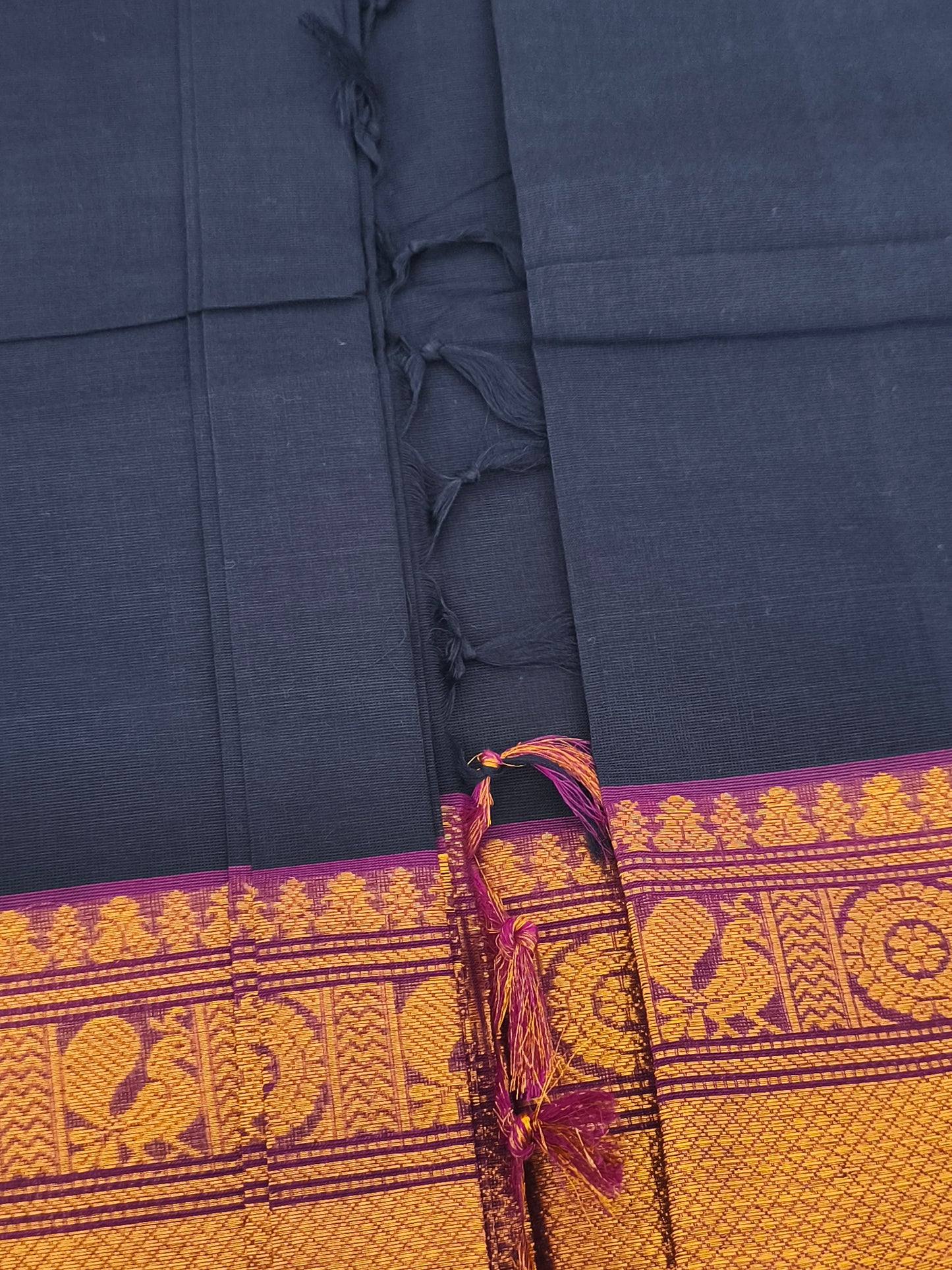 Pure Handloom Kanchi Cotton Saree
