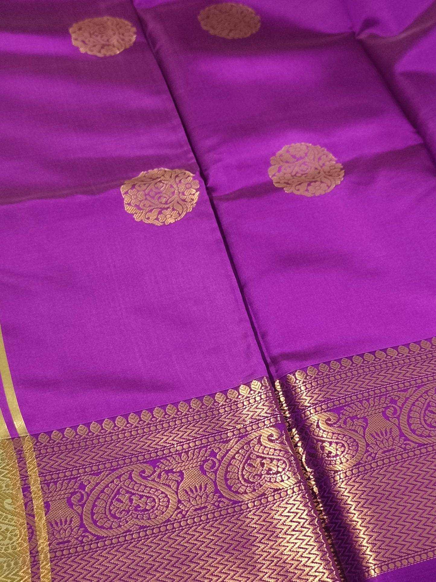 Luxury Semi Soft Silk Saree (Pastel Green)
