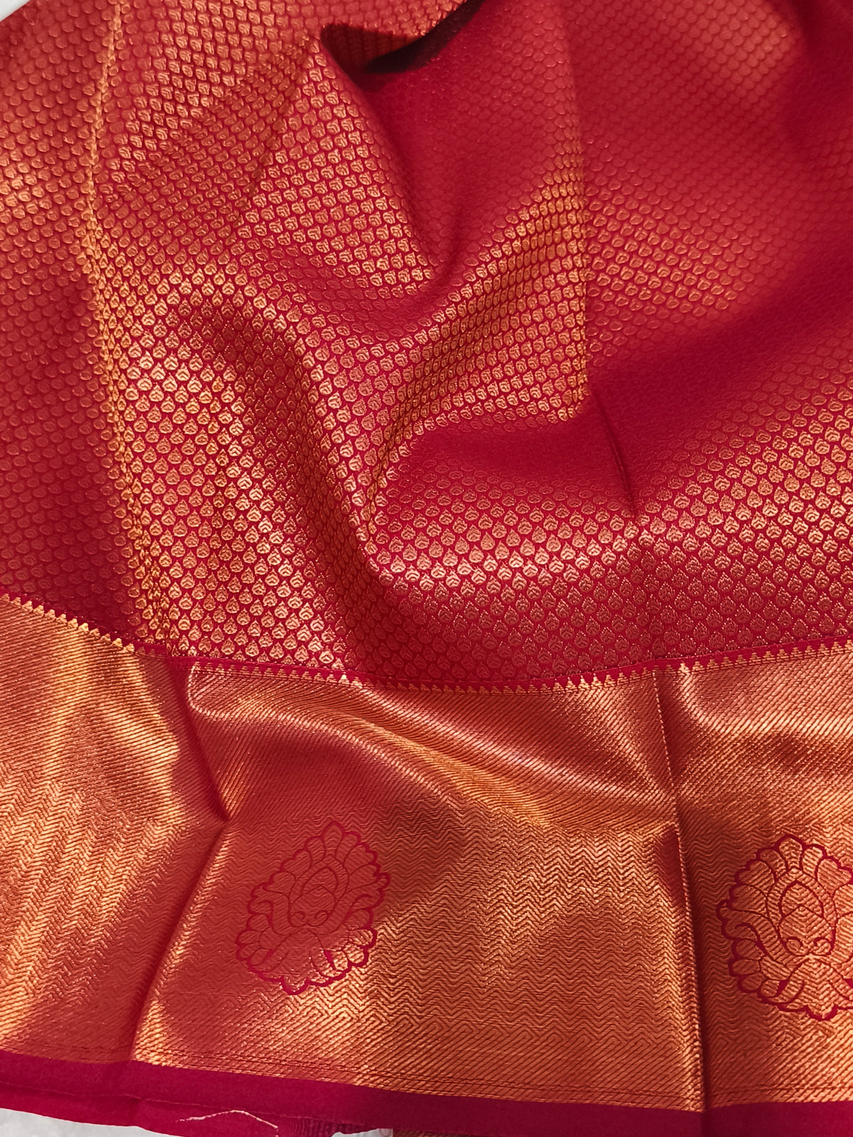 kanchi semi silk saree (Bridal Collection)