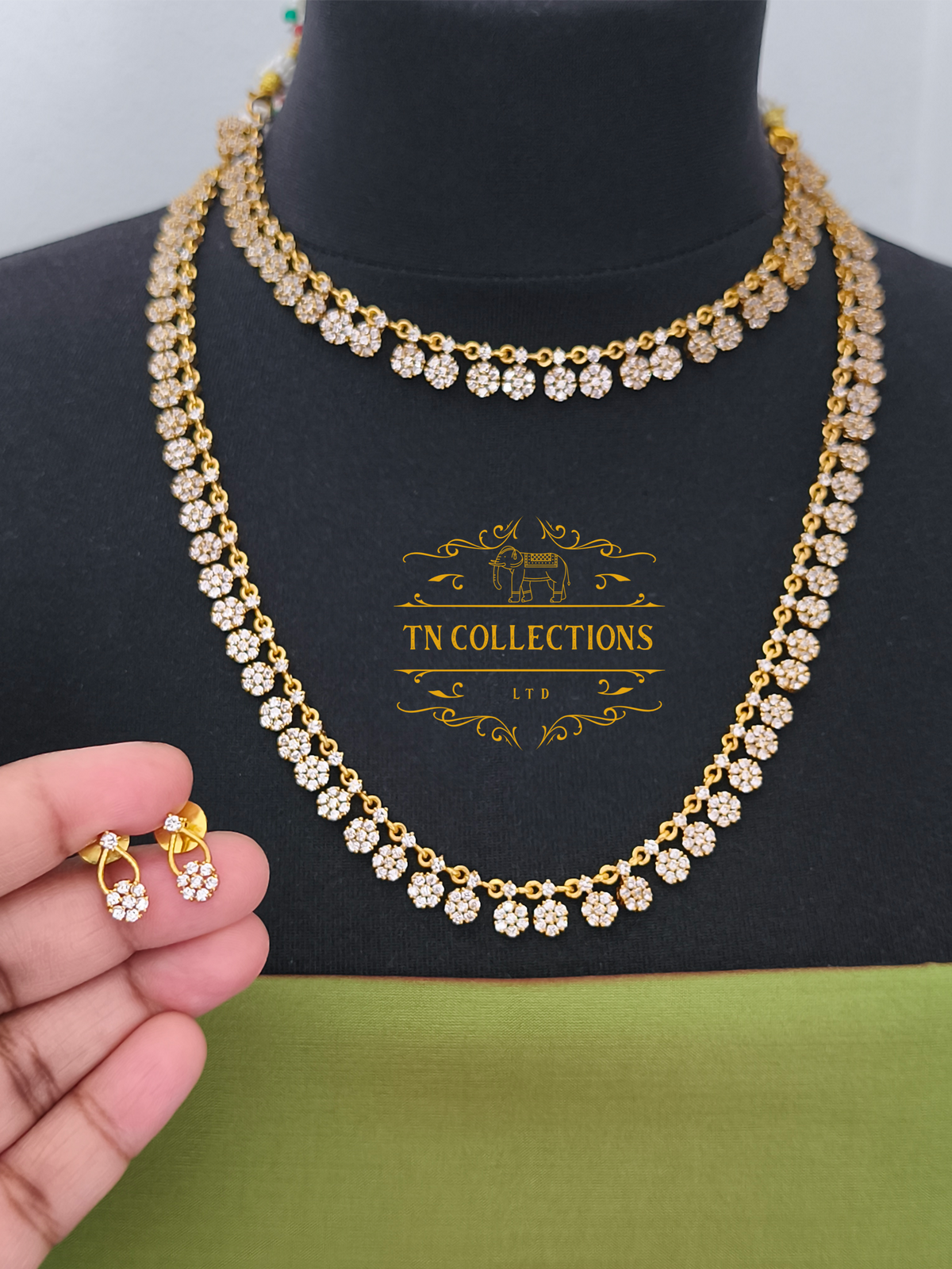 Antique Polish Jewelry Set