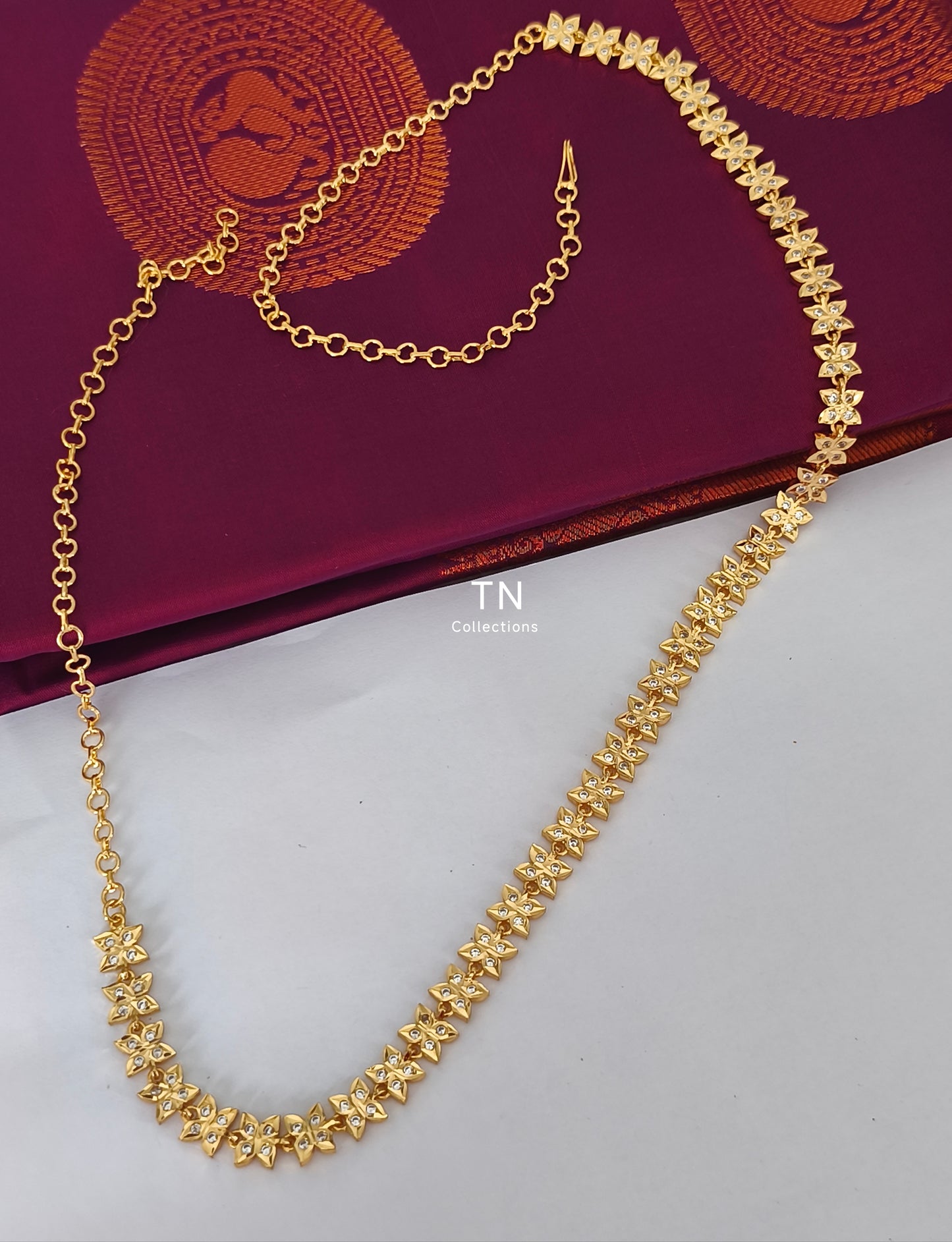 Gold Finish Impon Hip chain
