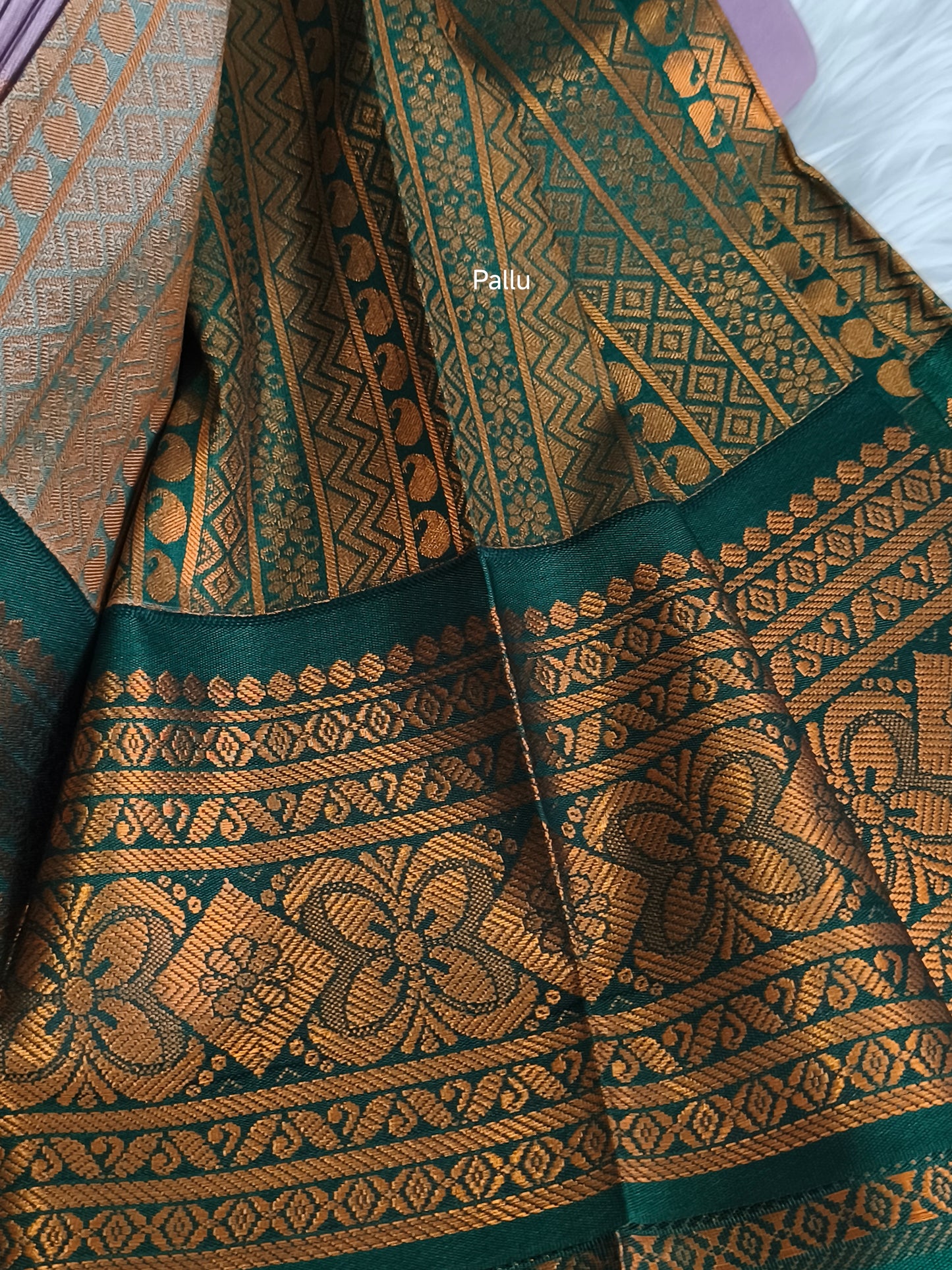 Korvai Premium Soft Silk Saree
