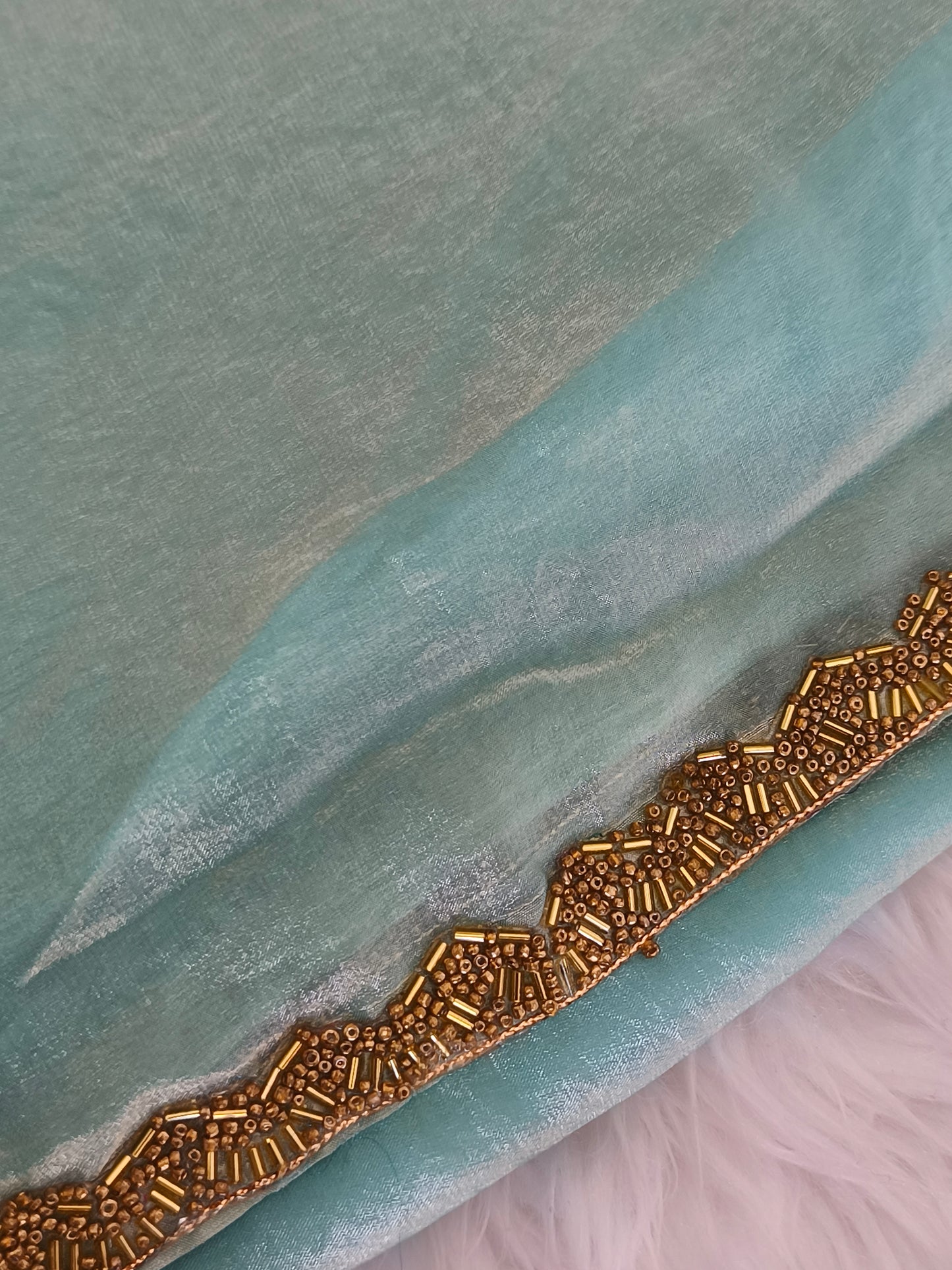 Soft Fendy Chiffon Party Saree light weight