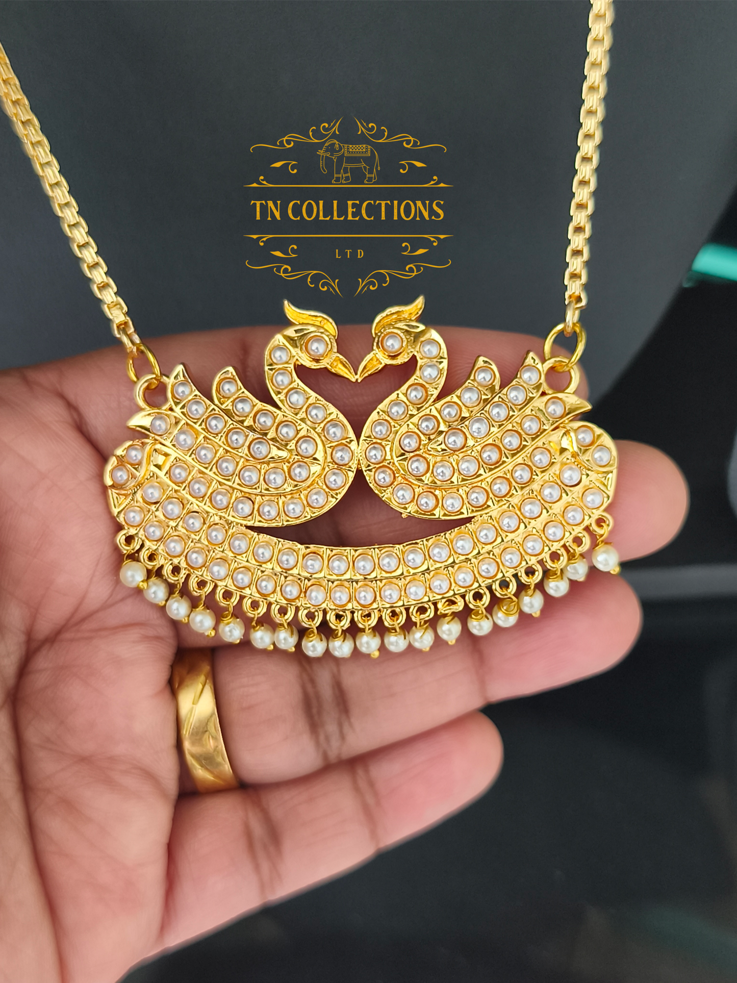 Micro Gold-Plated Trendy semi Bridal Set