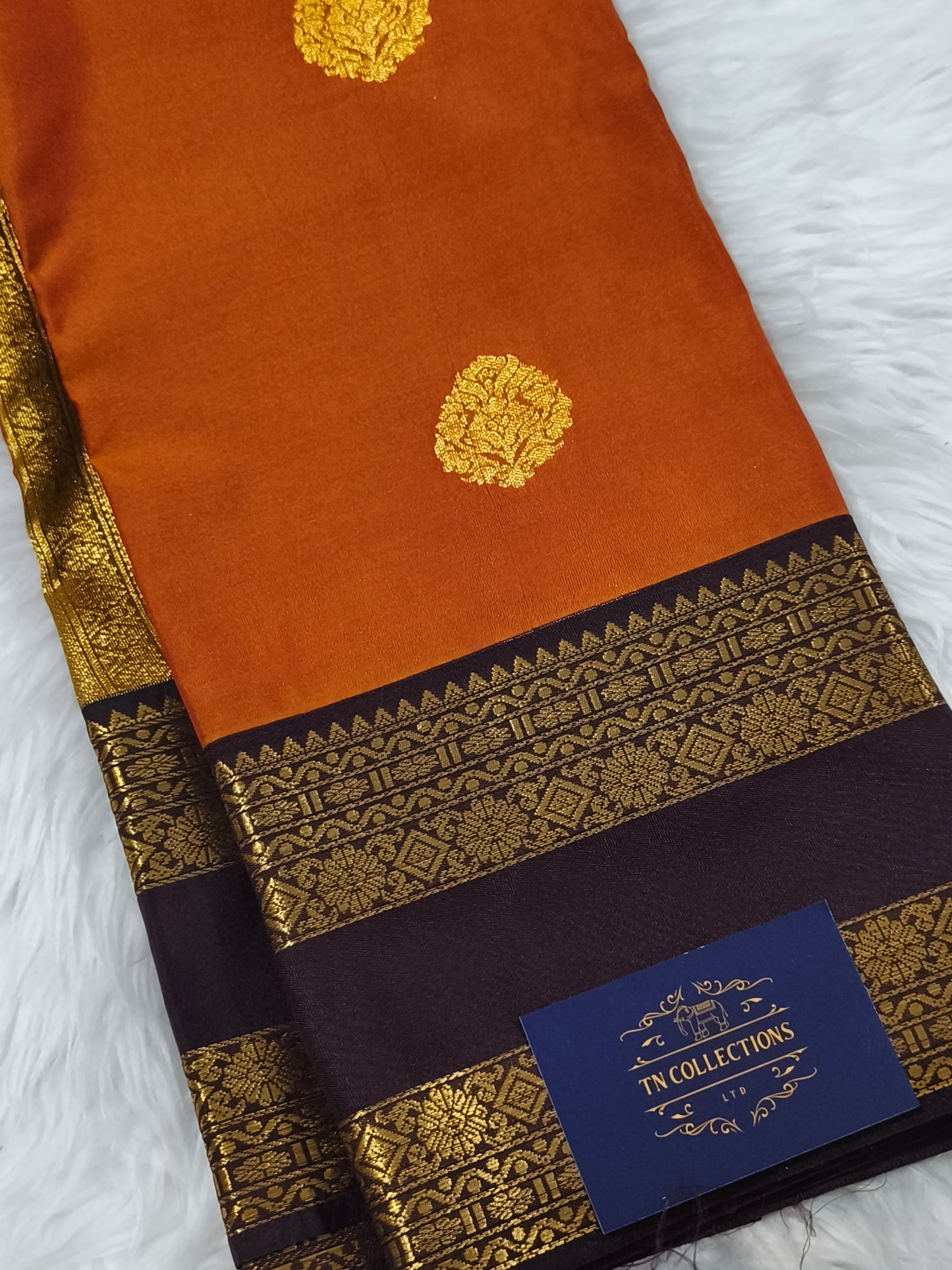 Vintage Semi Kanchipuram Silk Saree