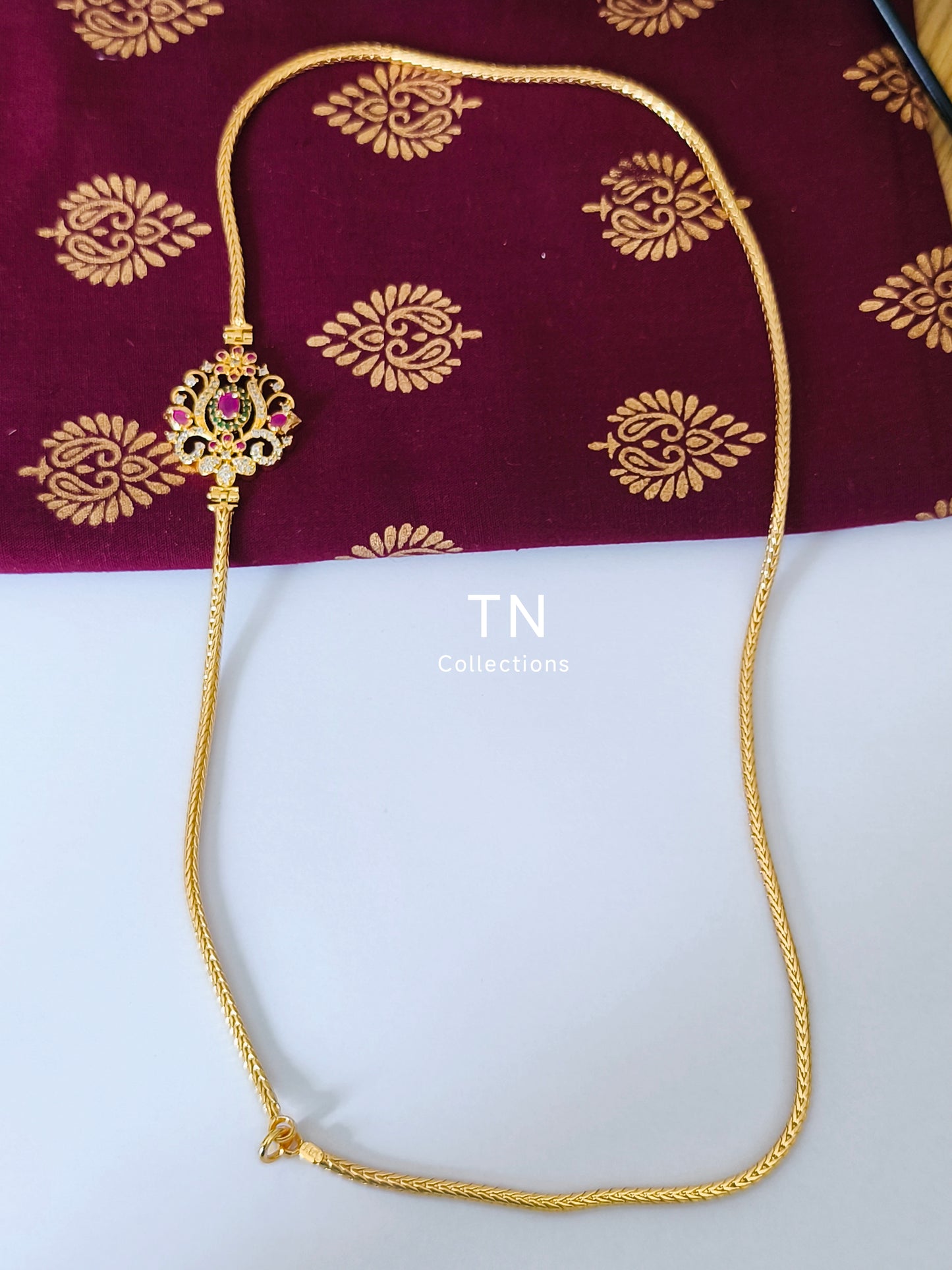 Gold plated Mugappu kodi