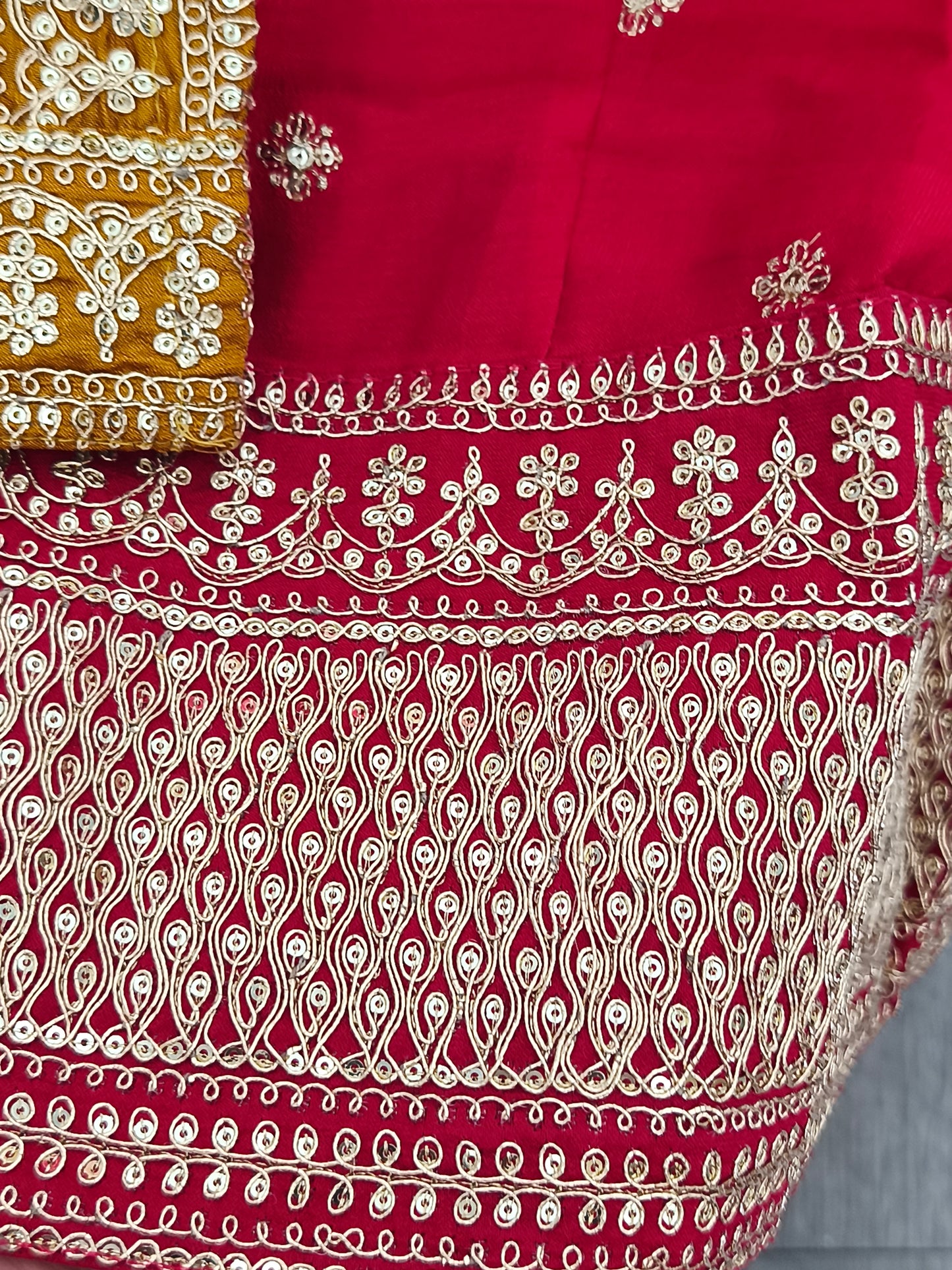 Grand 3pcs Party wear Anarkali Dress (Size L/XL)