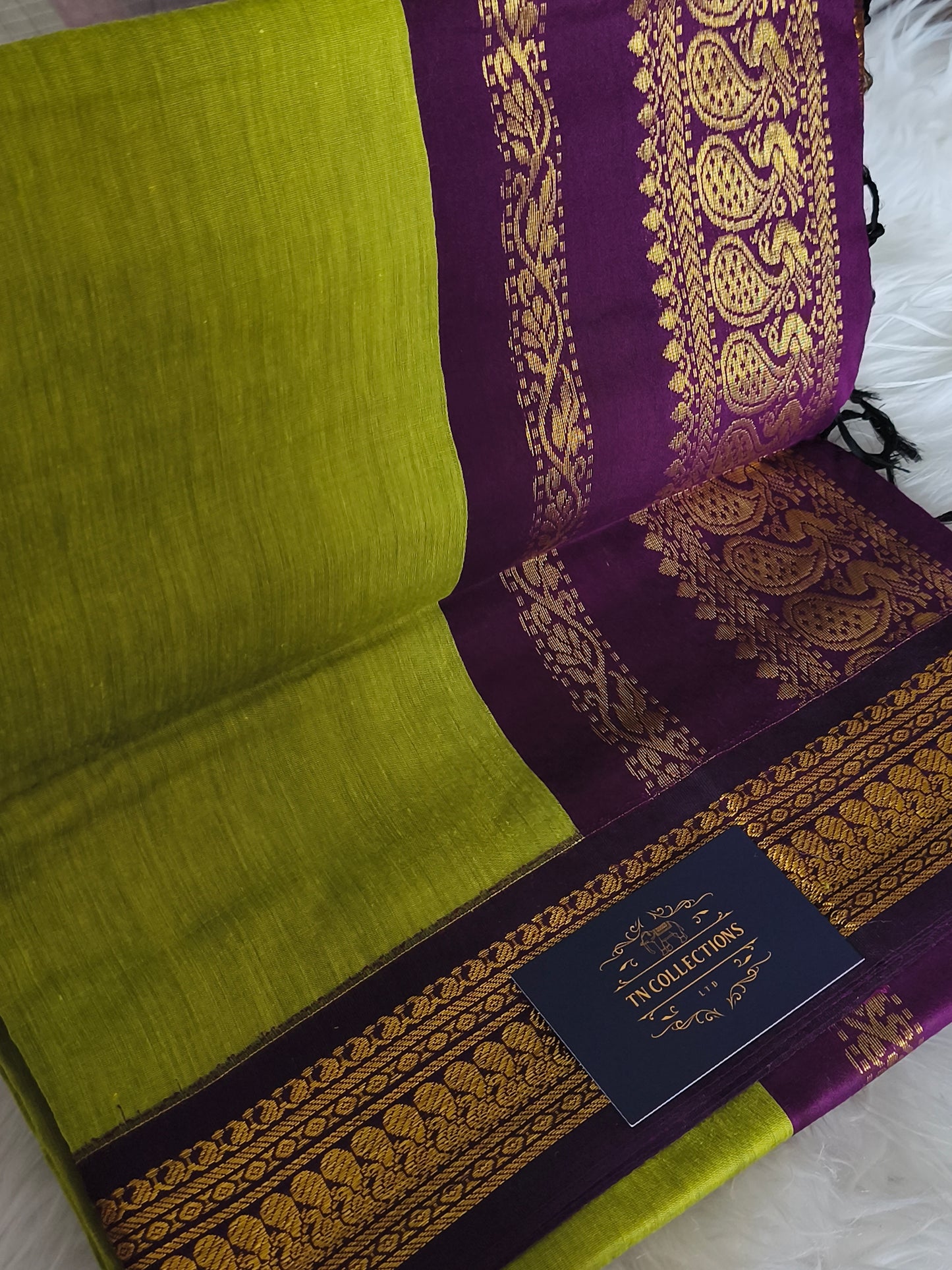 Pure Kalyani cotton Pattu Saree