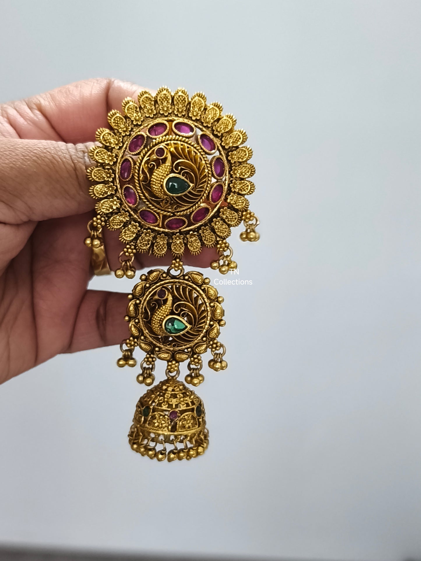 Antique Polish Real kemp Hair accessories (Rakodi)