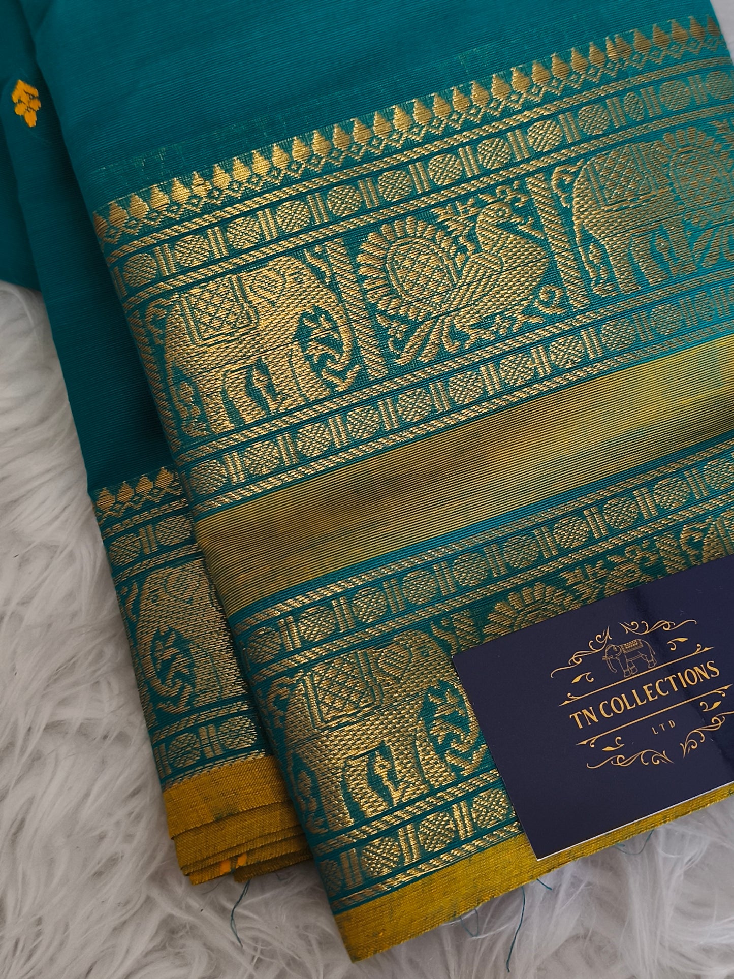 Pure Handloom kanchi cotton saree