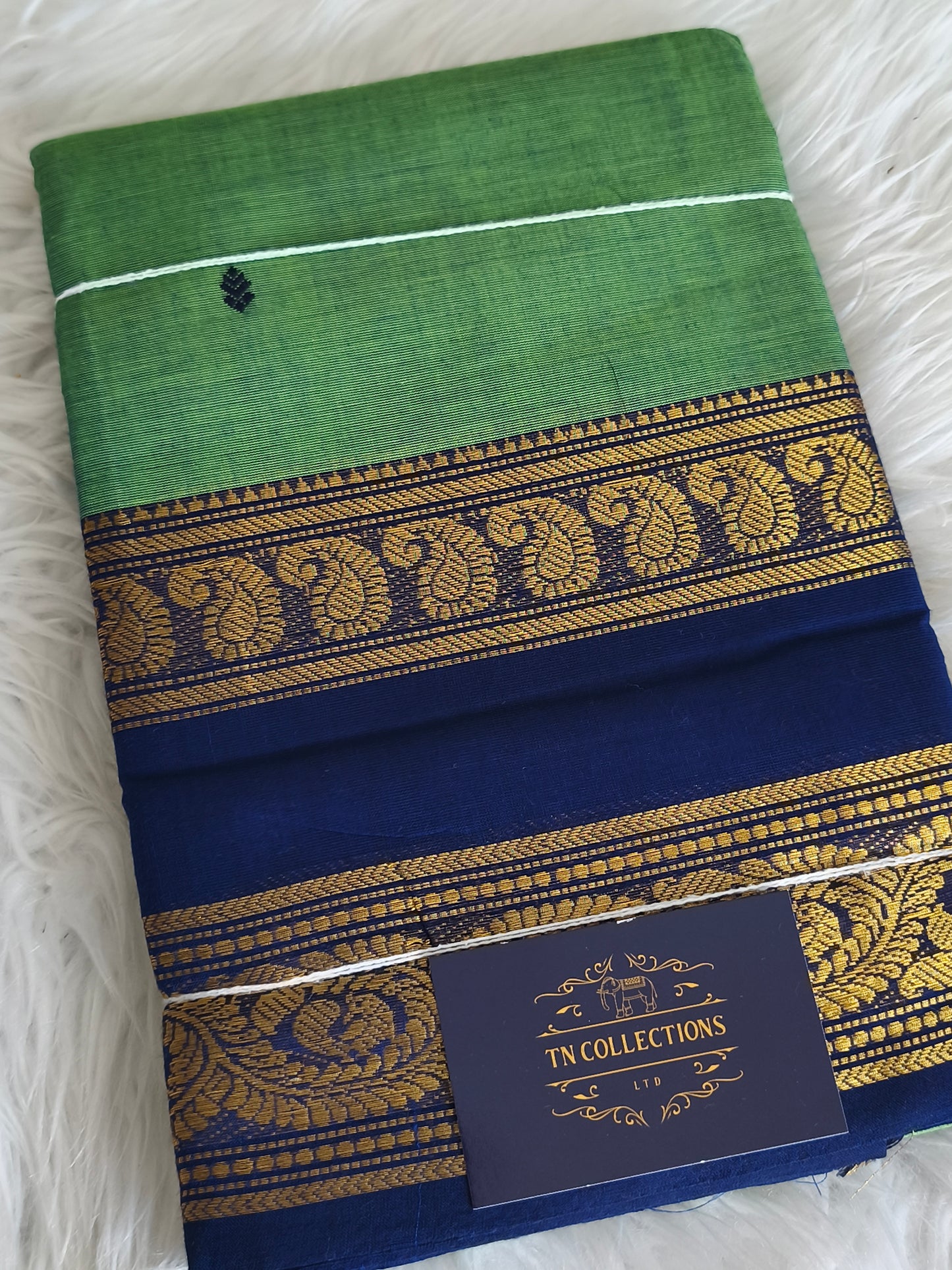 Pure handloom kanchi cotton saree