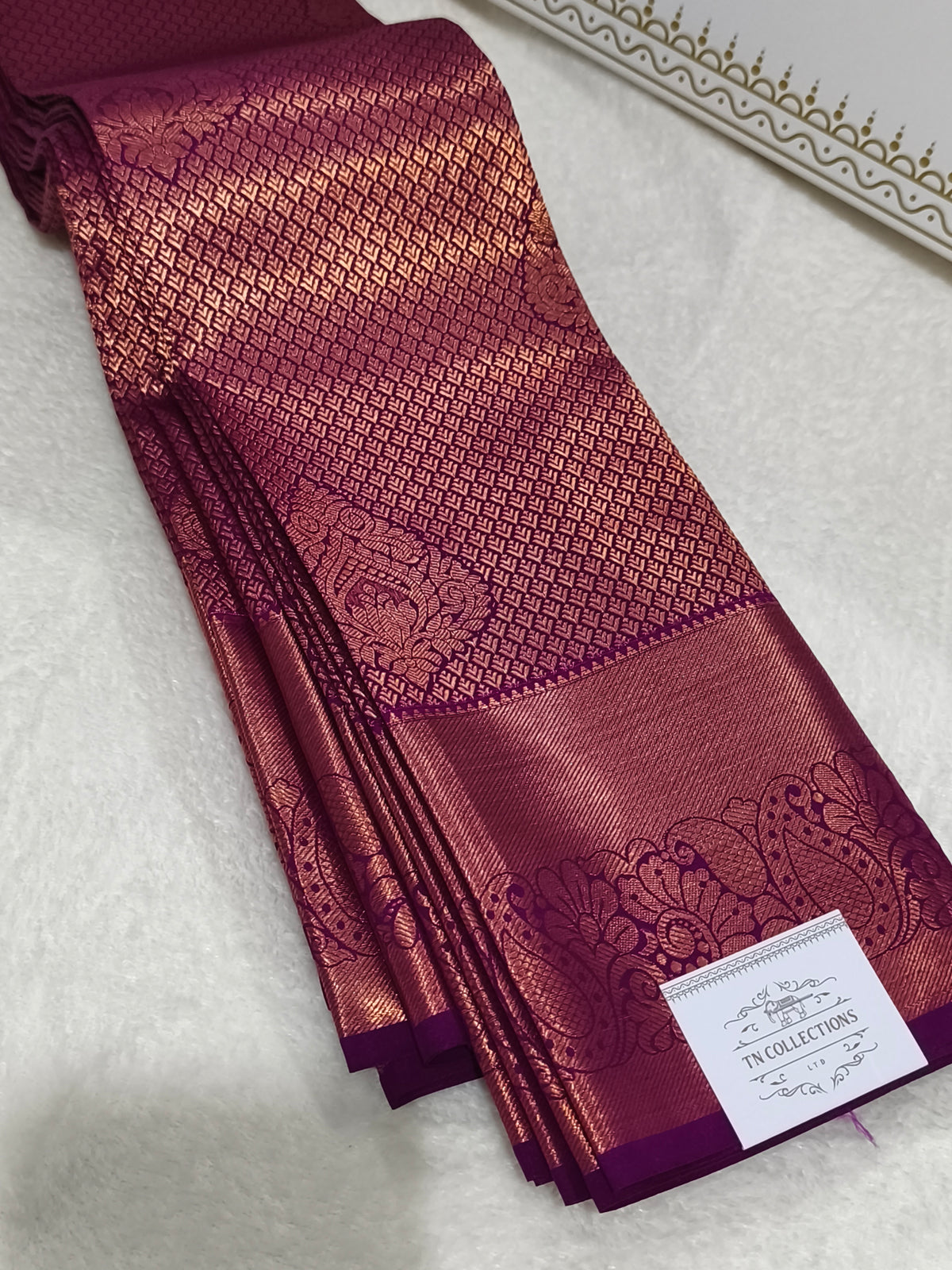 kanchi semi silk saree (Bridal Collection)