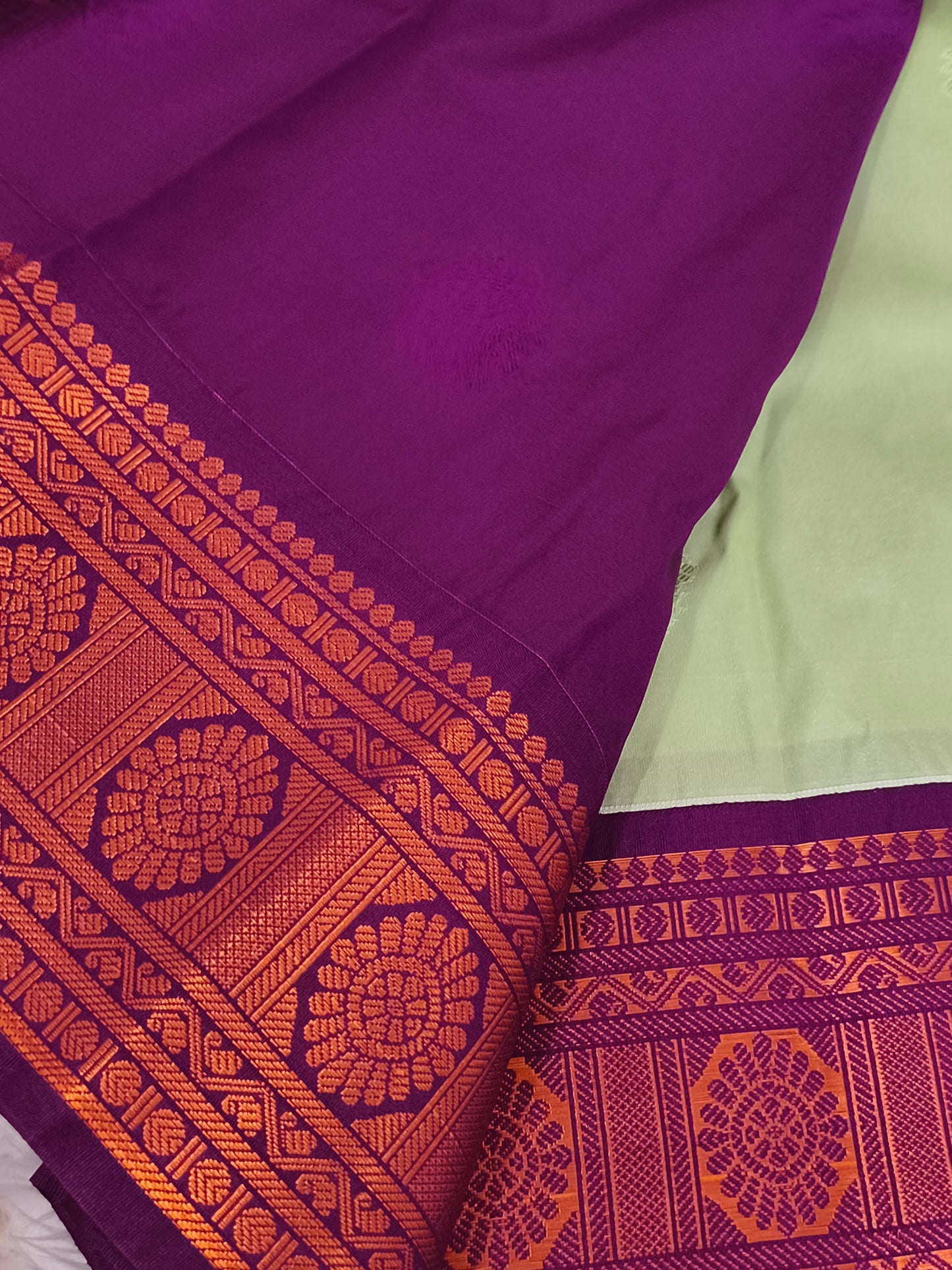 Korvai Premium Soft Silk Saree