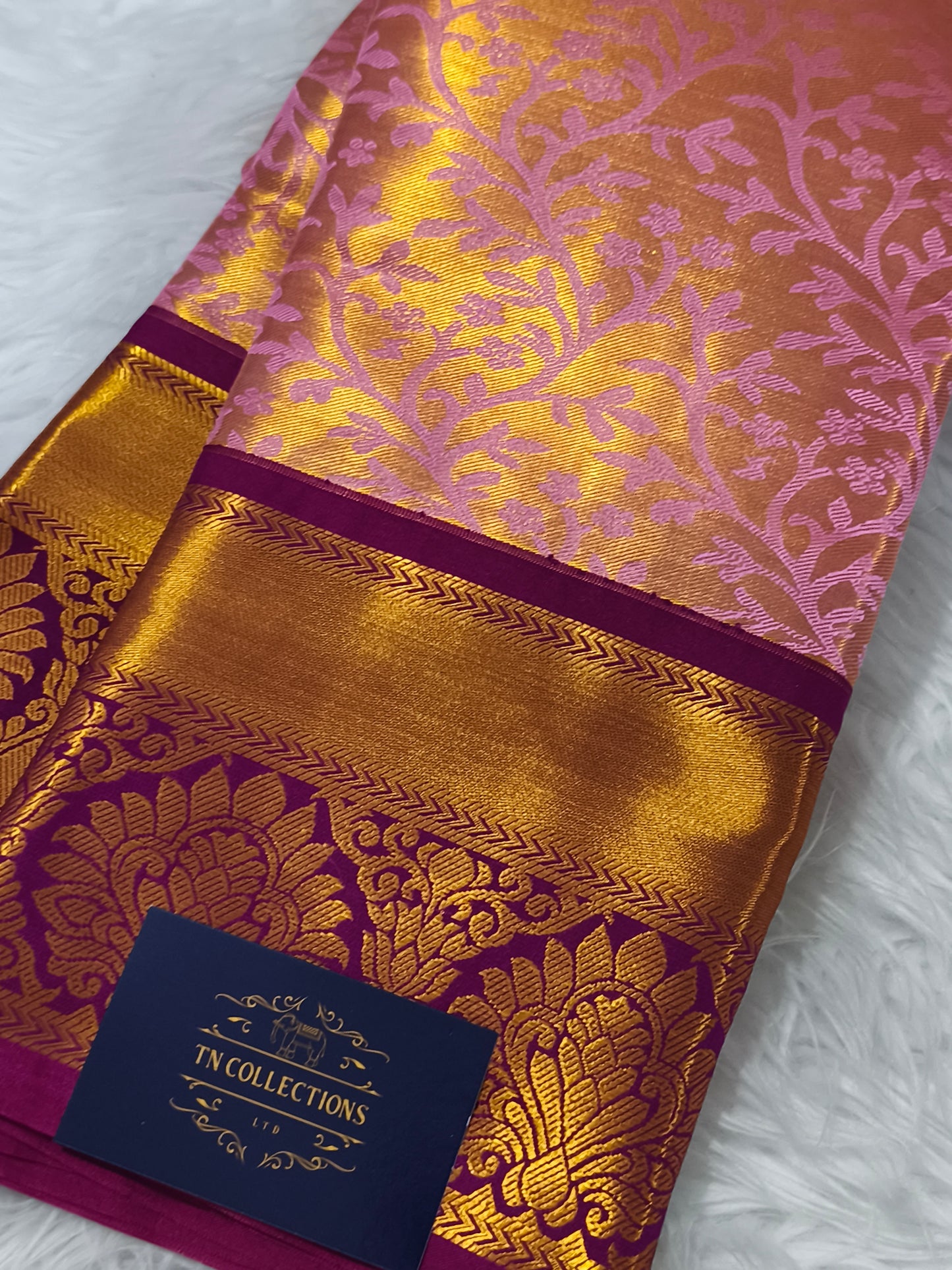 Kanchivaram Tissue Silk Saree