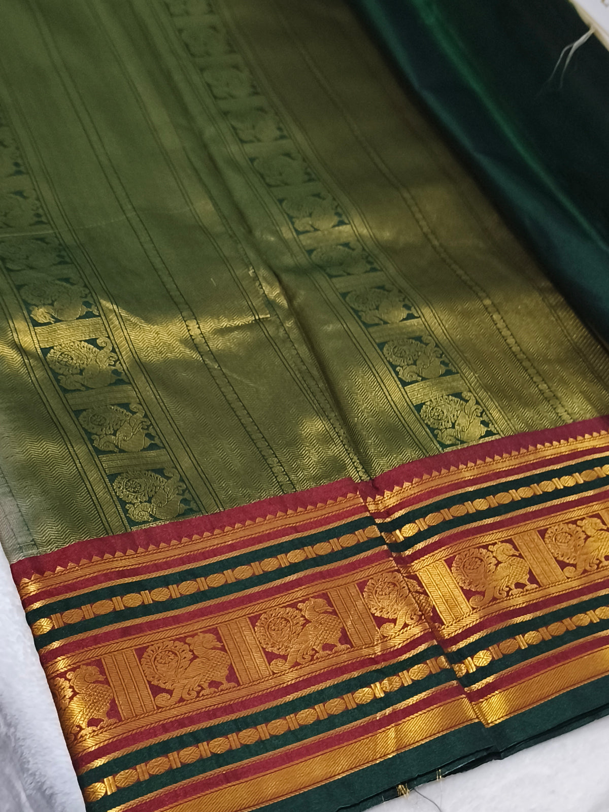 Premium Kanchi Semi Silk Saree
