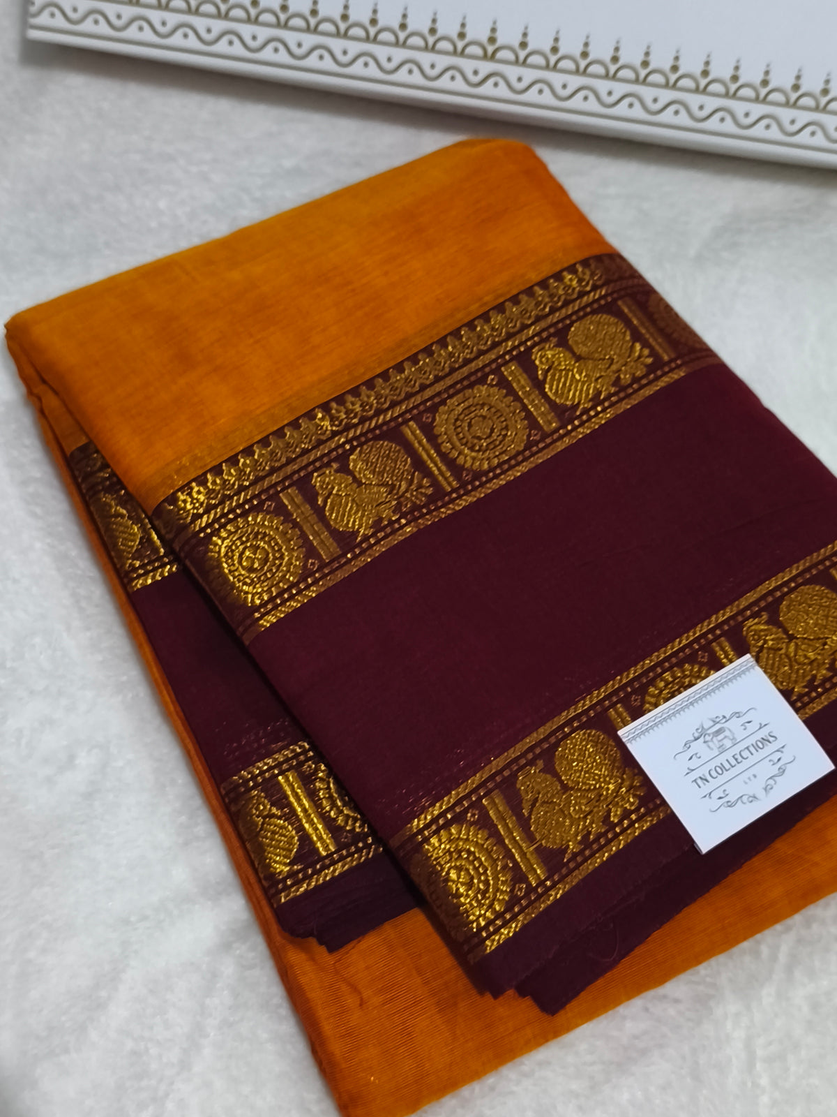 Pure Handloom Kanchi Cotton Saree