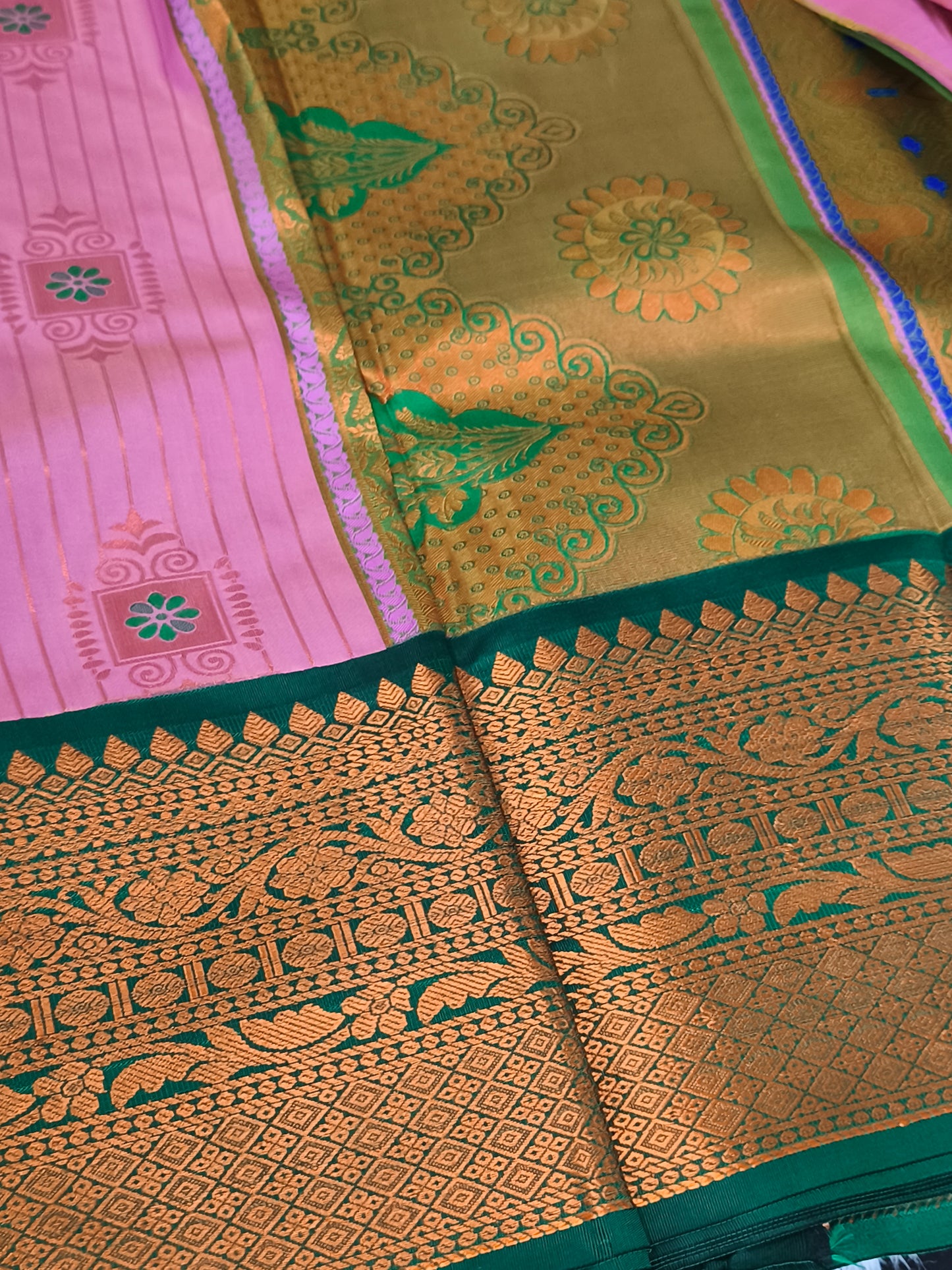 Kanchivaram Vairaoosi Bridal Silk Saree