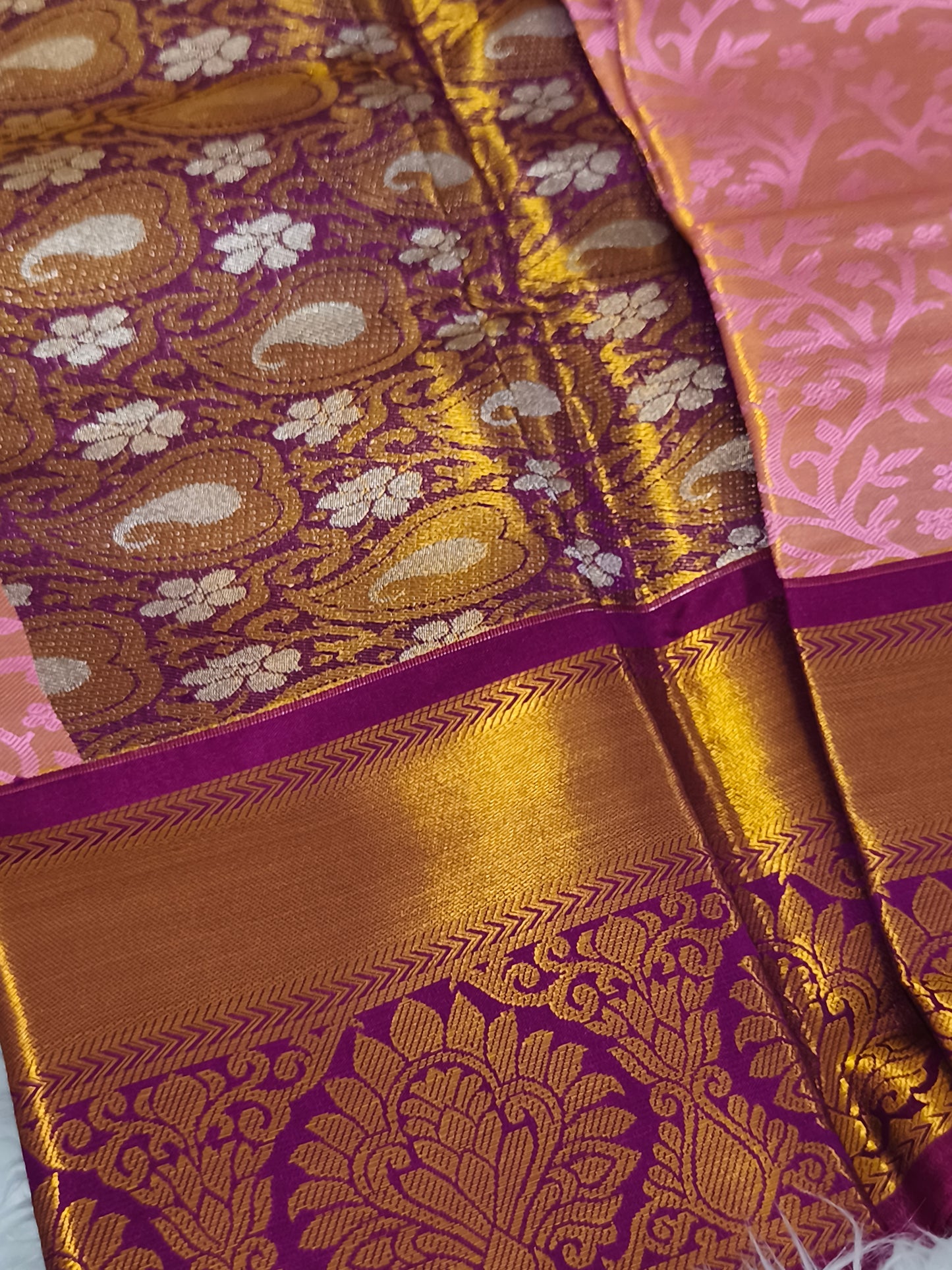 Kanchivaram Tissue Silk Saree
