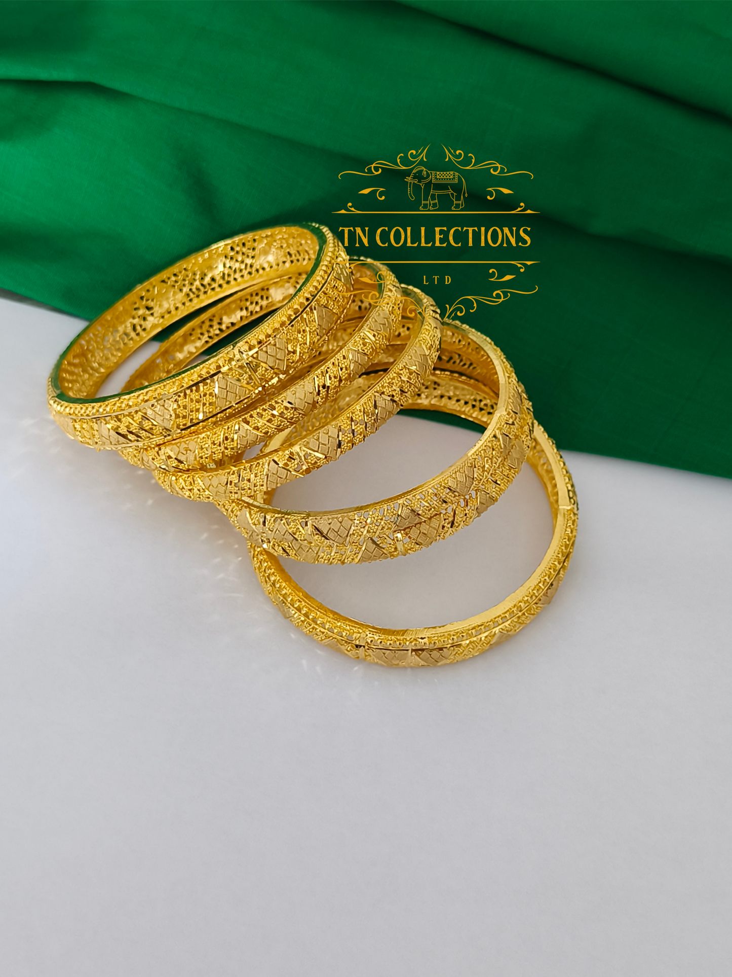 One gram Gold Forming Bangles Set
