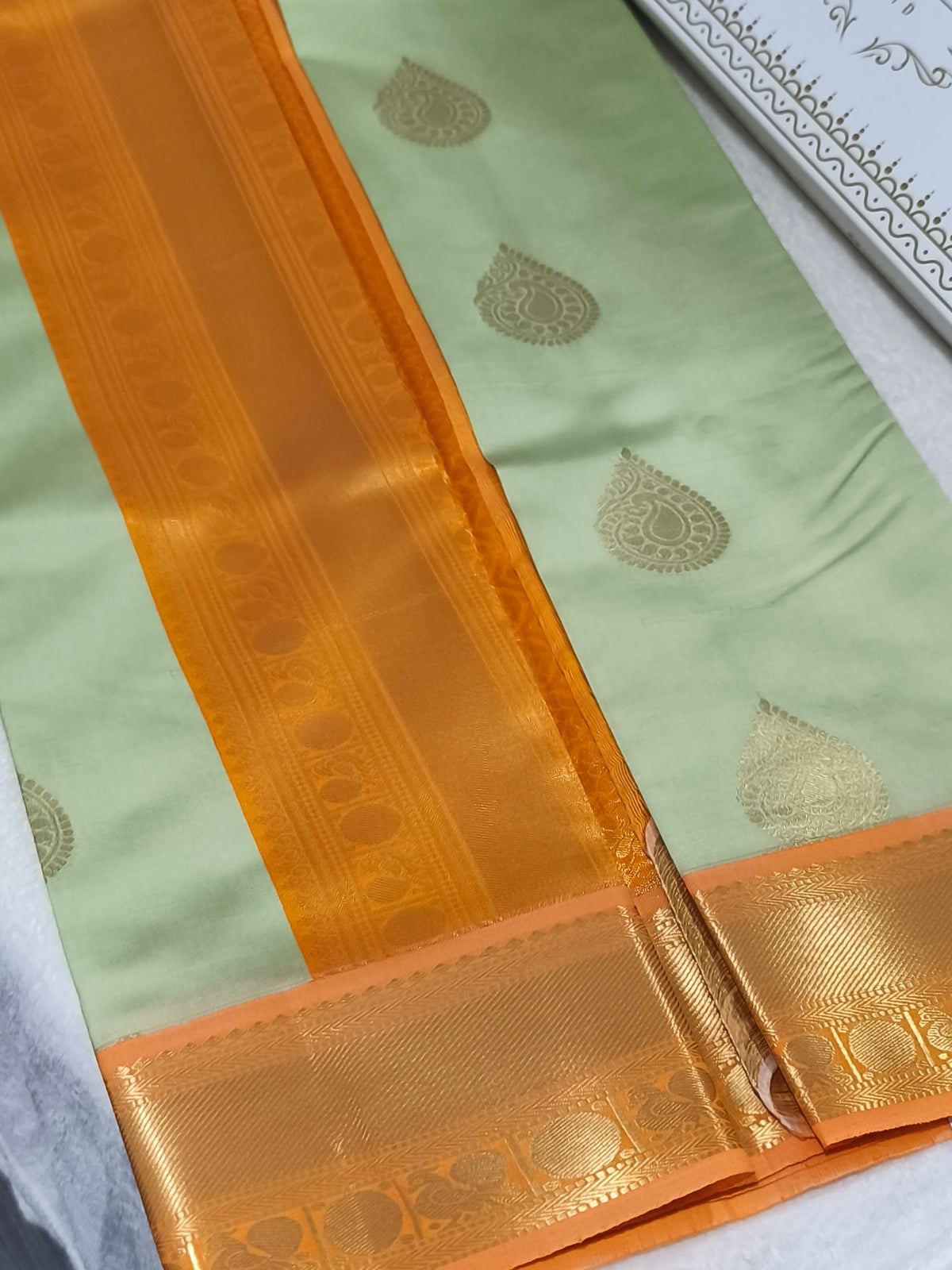 Premium kanchi semi silk saree