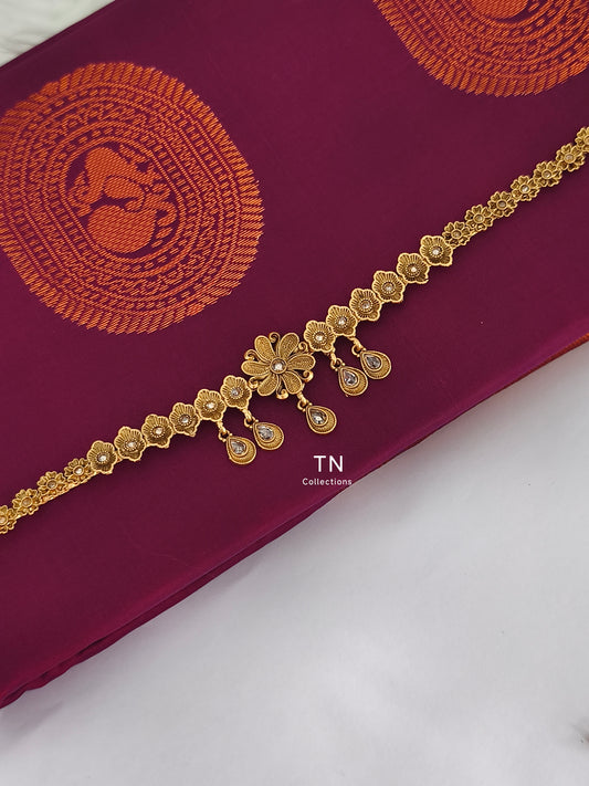 Antique Matte Finish Hip Chain