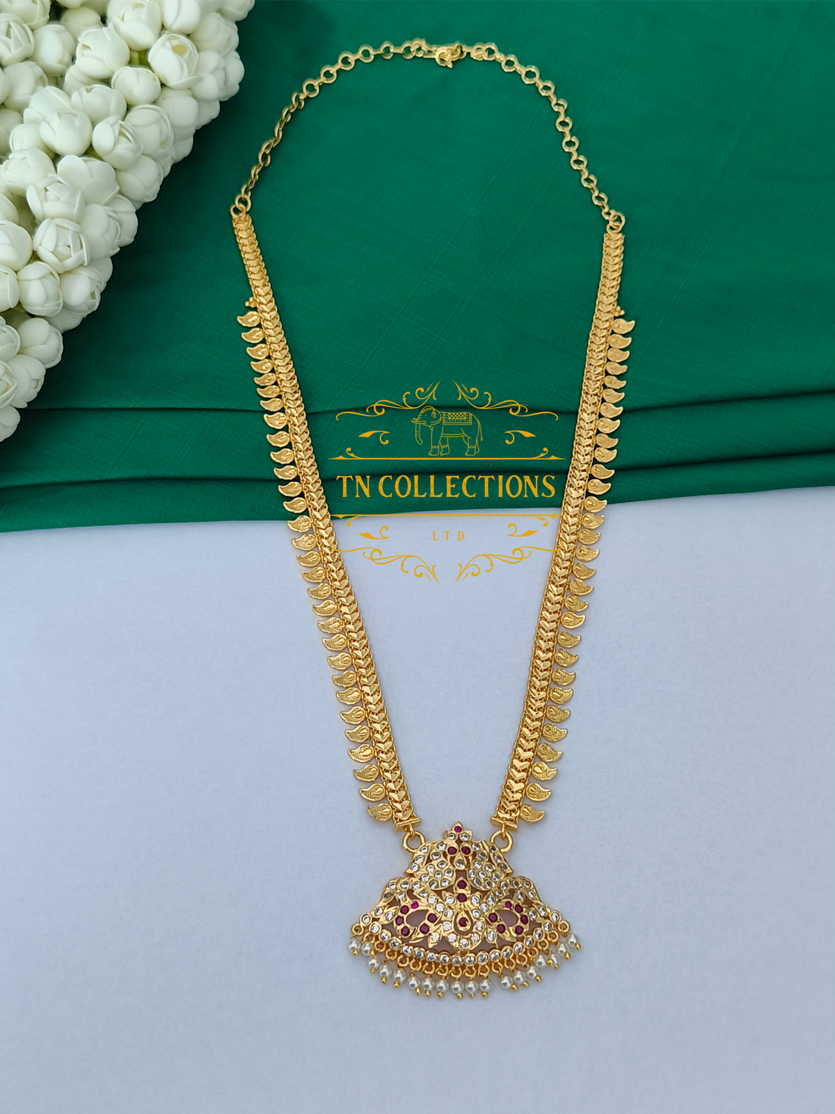 Micro Gold Finish Semi Bridal Set