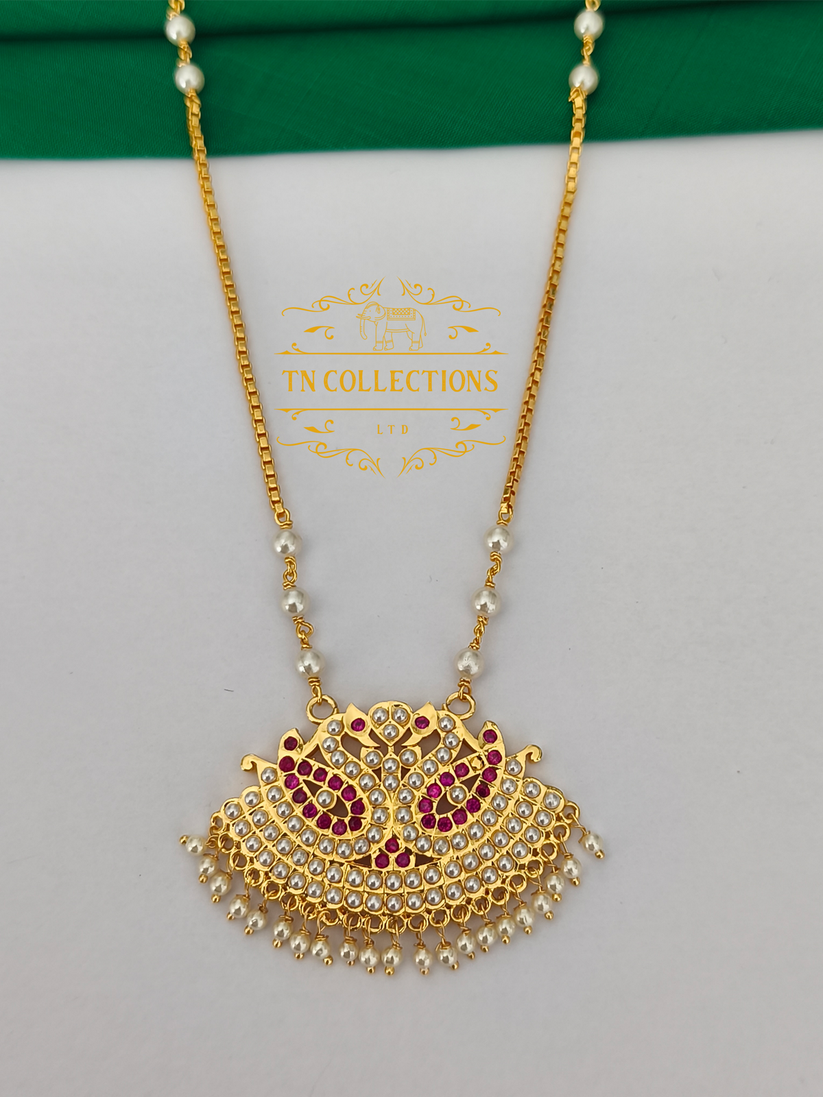 Micro Gold-Plated Traditional Pearl Pathakkam
